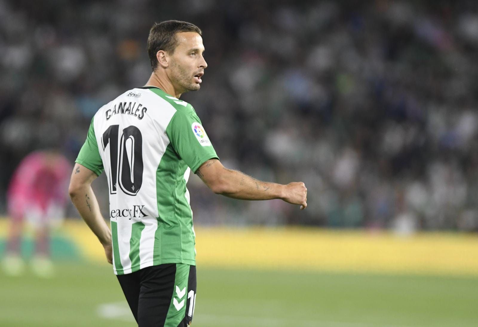 Sergio Canales, en su estancia en el Betis