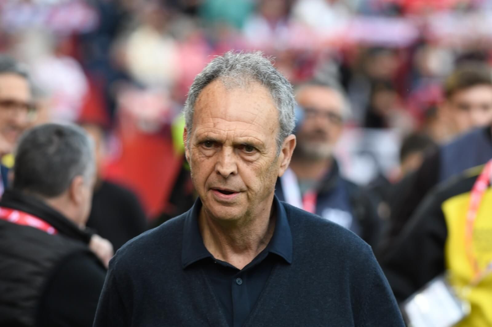  Joaquín Caparrós, en el Sevilla-Alavés.