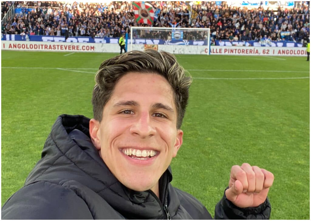 Simoene, tras el partido