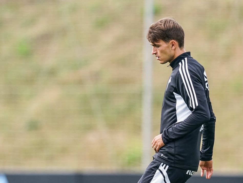 Denis Suárez en Afouteza.