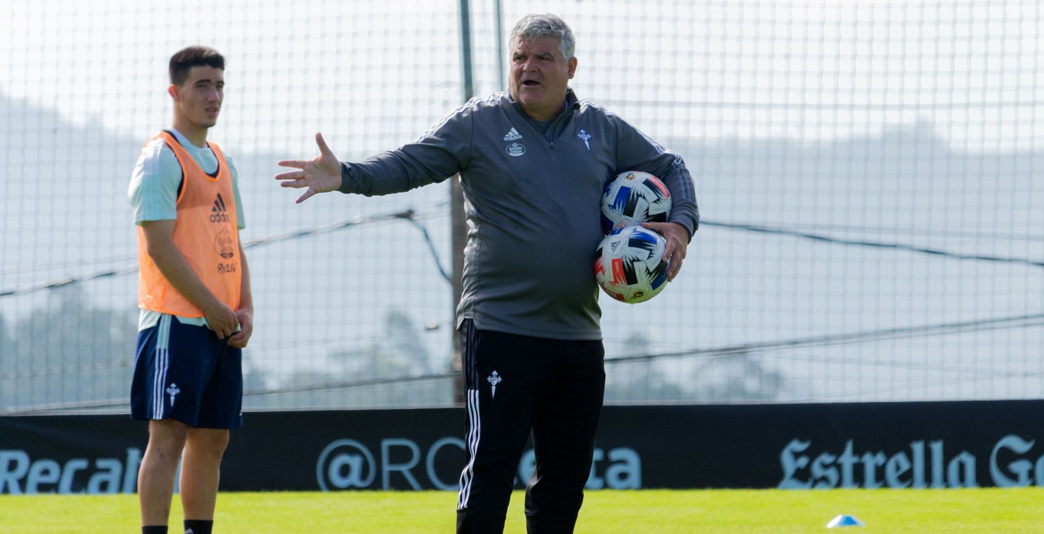  Onésimo Sánchez cuando entrenaba al Celta Fortuna.