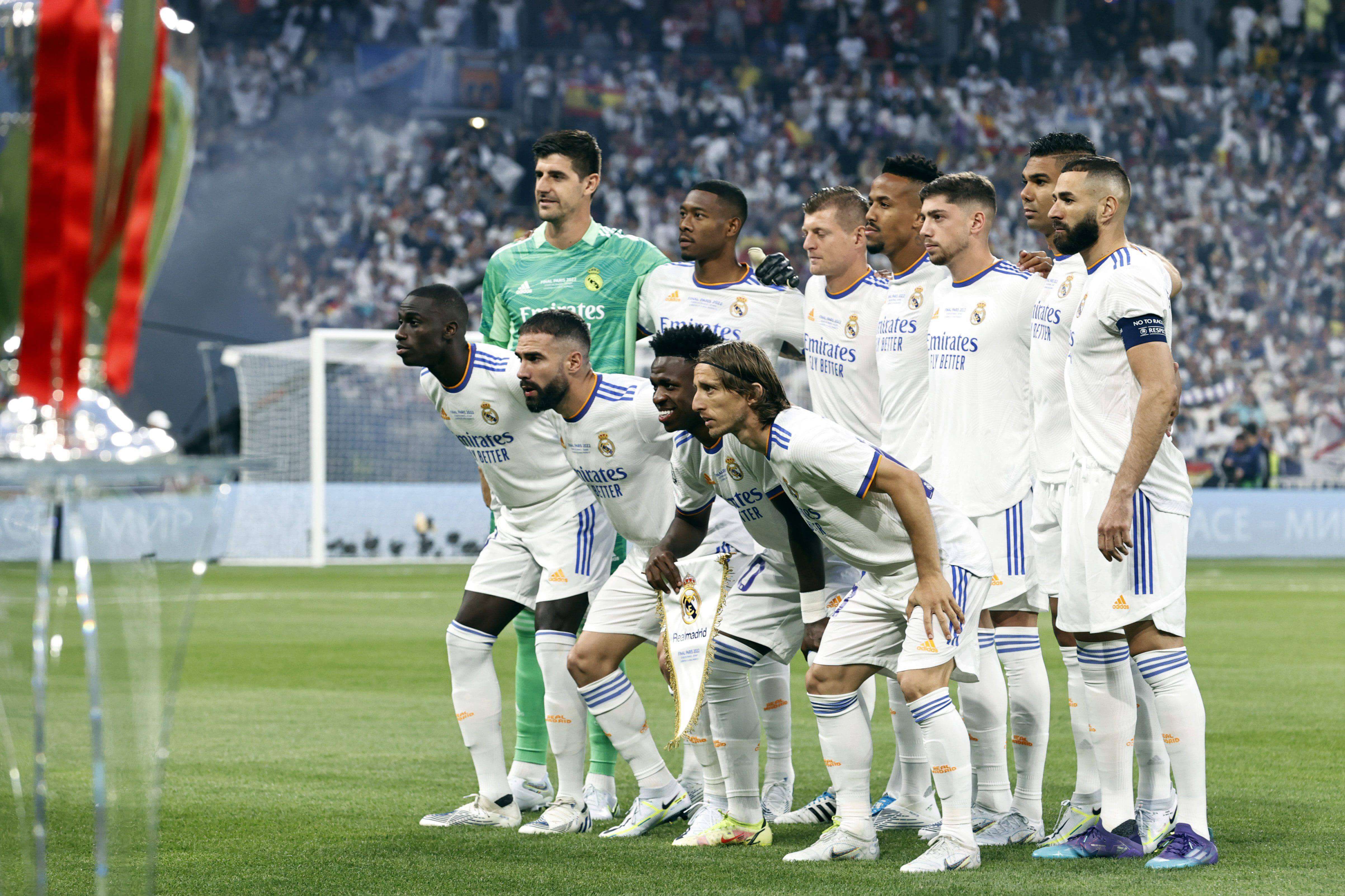  El Real Madrid en la final de Champions en París (Cordon Press)