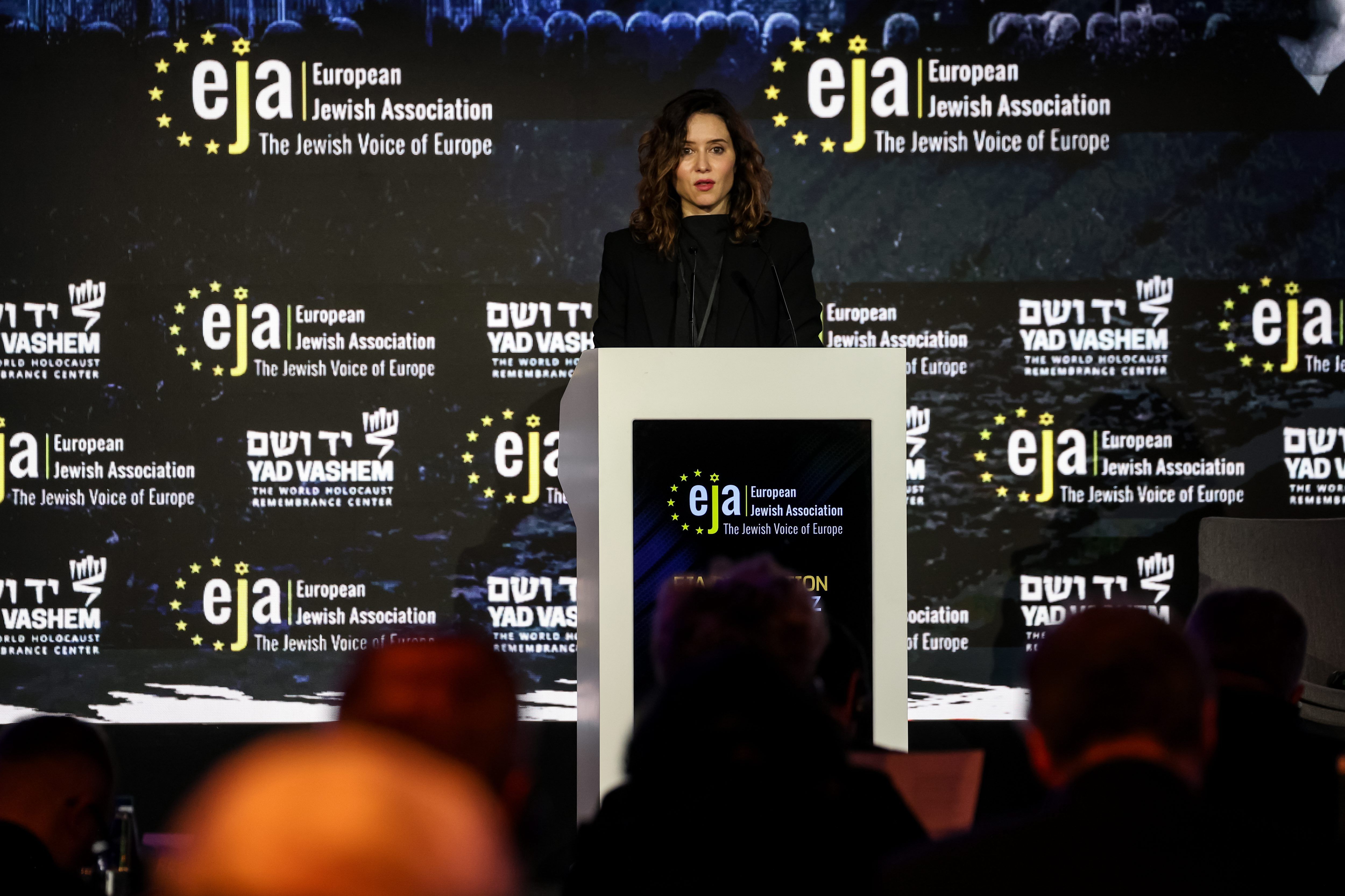 Isabel Díaz Ayuso, en un acto en Madrid.