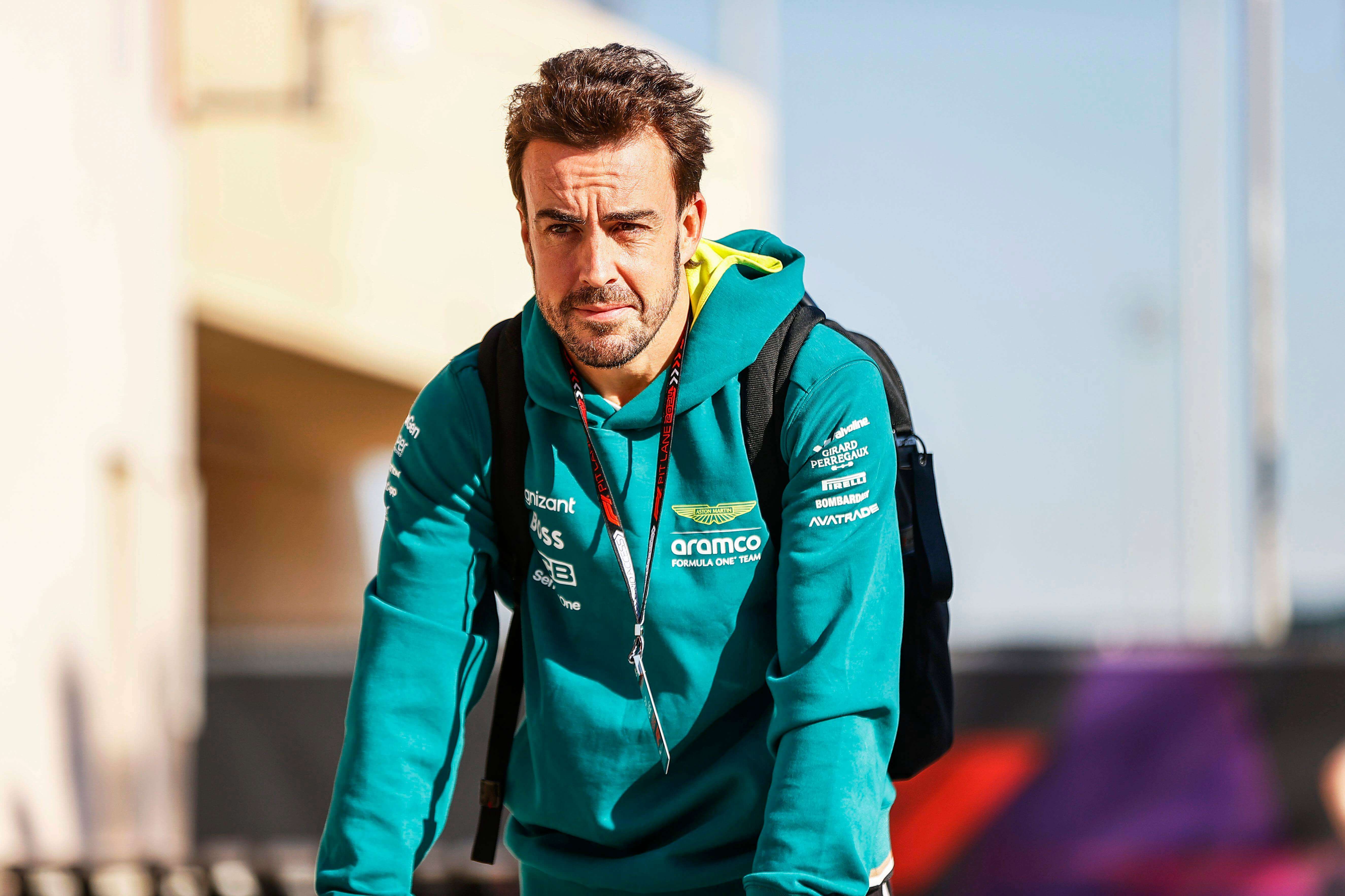  Fernando Alonso, en Bahréin.