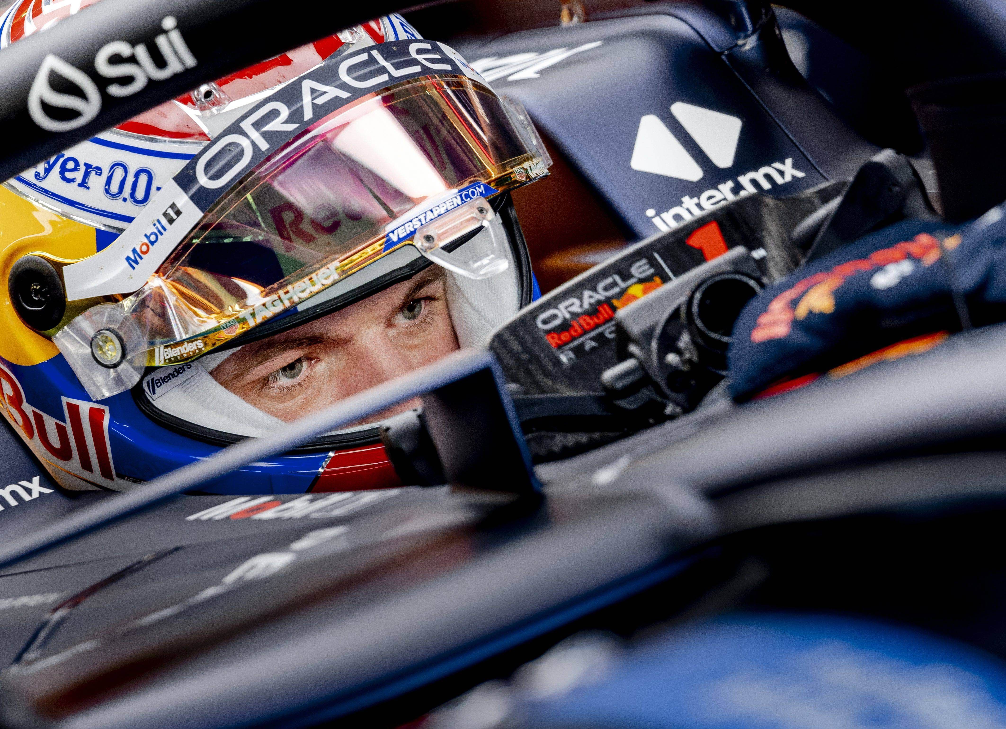 Max Verstappen, en los test de Bahréin.
