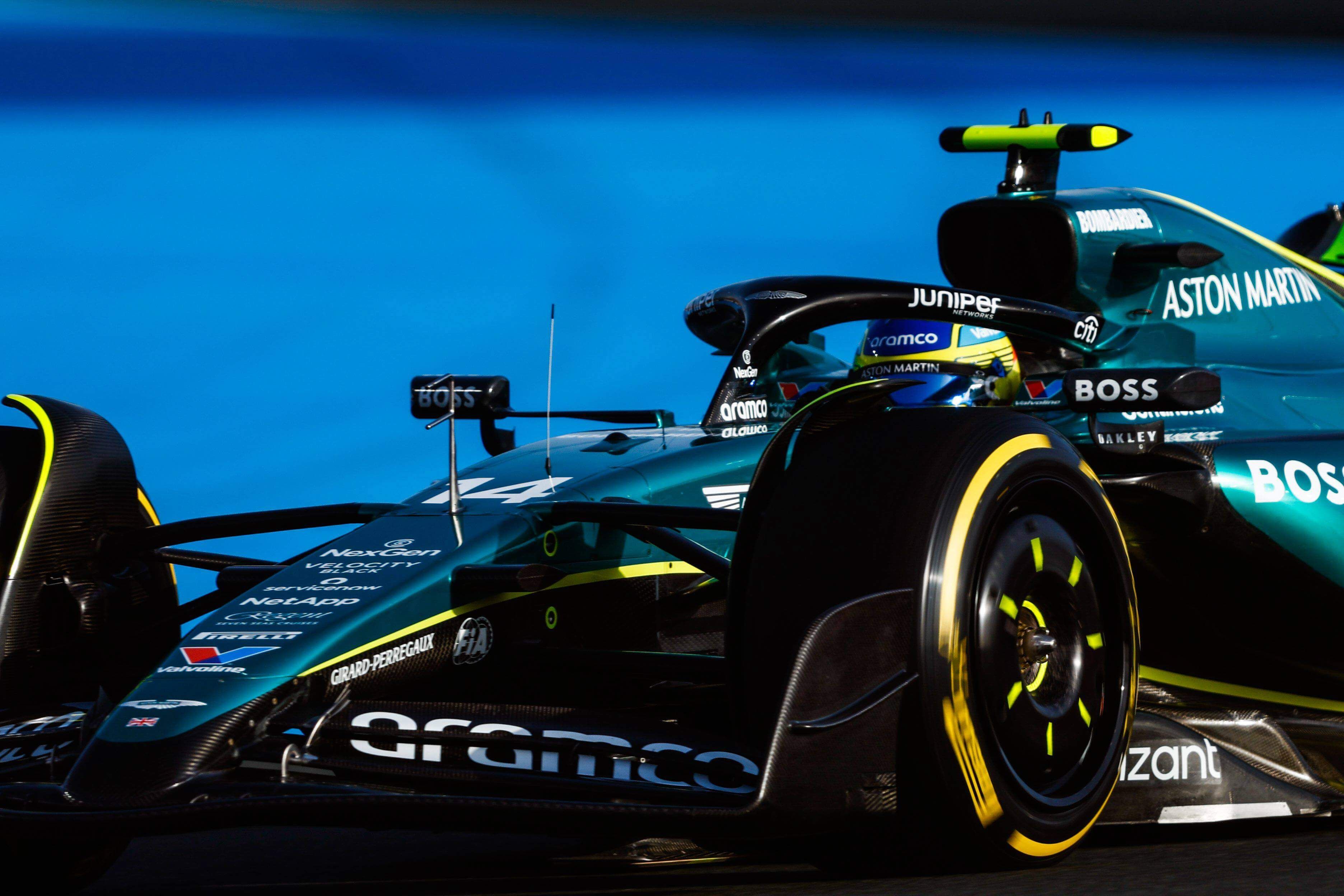  Fernando Alonso, en el GP de Arabia Saudi.