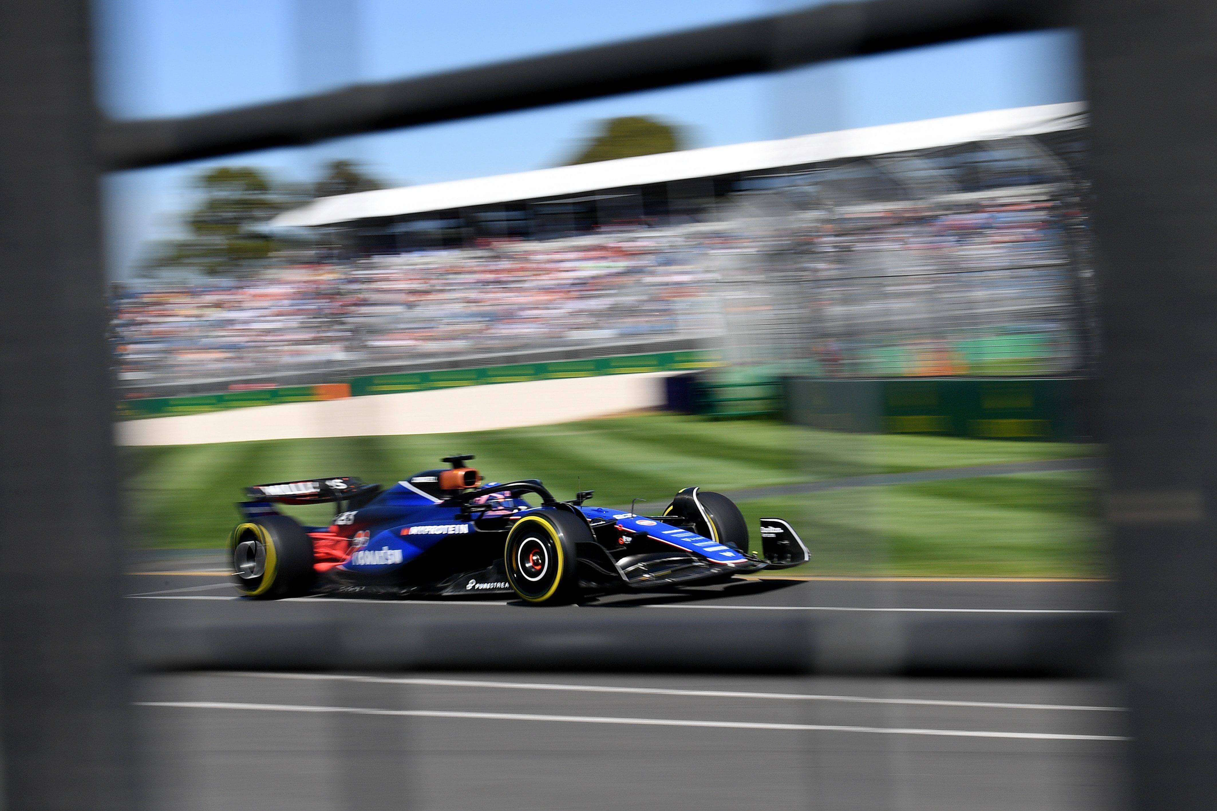  Logan Sargeant, en el GP de Australia.