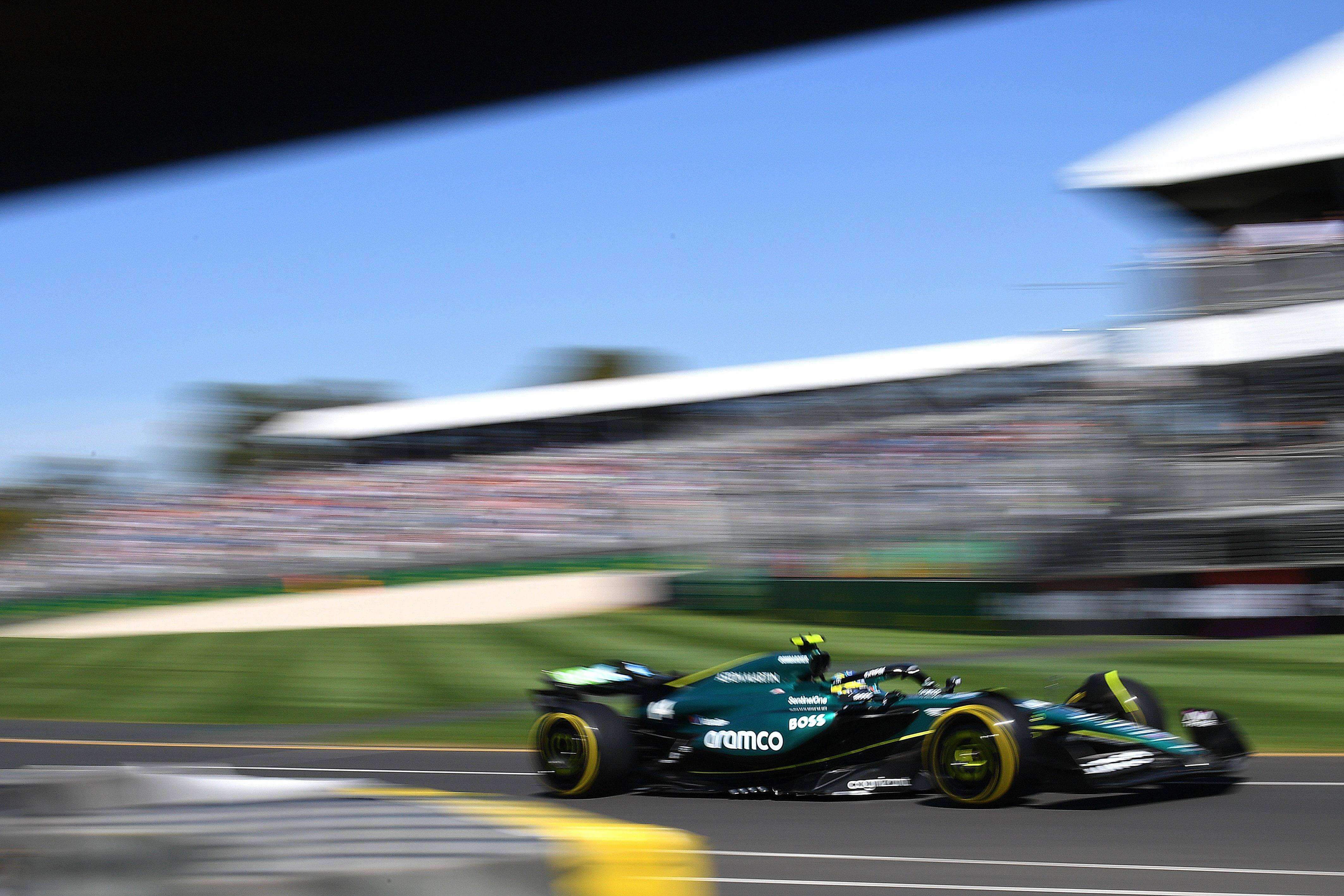 Fernando Alonso, en el GP de Australia.