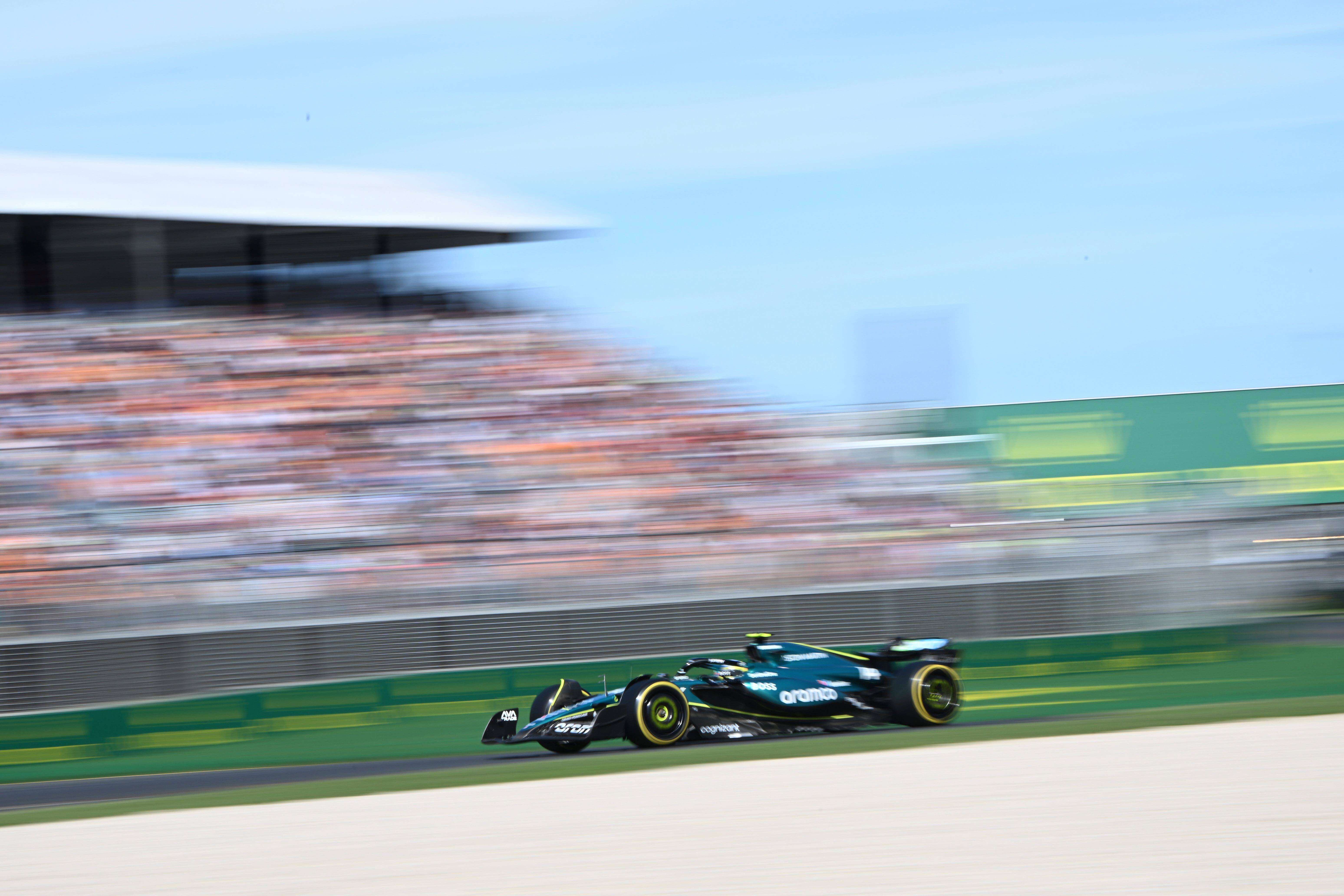 Fernando Alonso, en el GP de Australia.