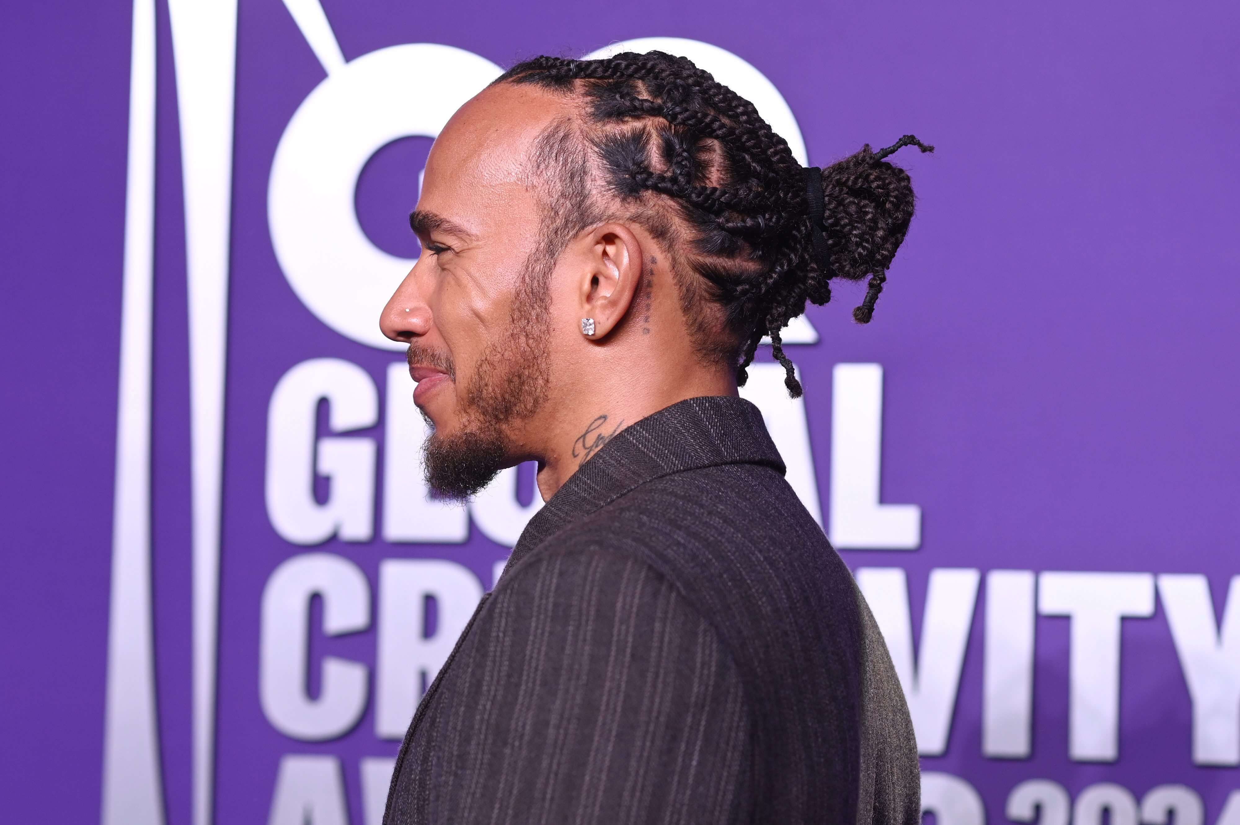  Lewis Hamilton, en un acto de GQ.