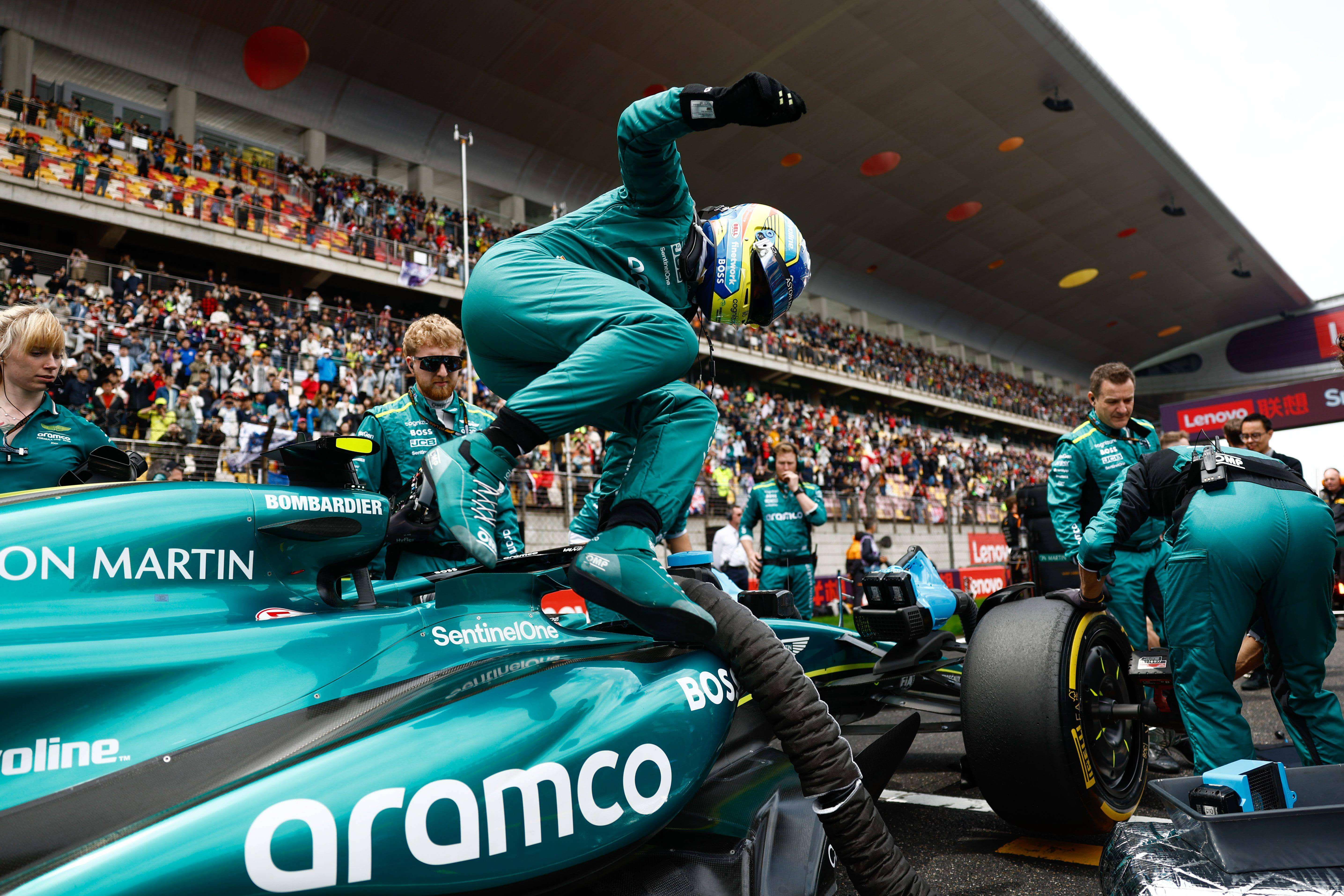 Fernando Alonso, en el GP de China (Cordon Press)