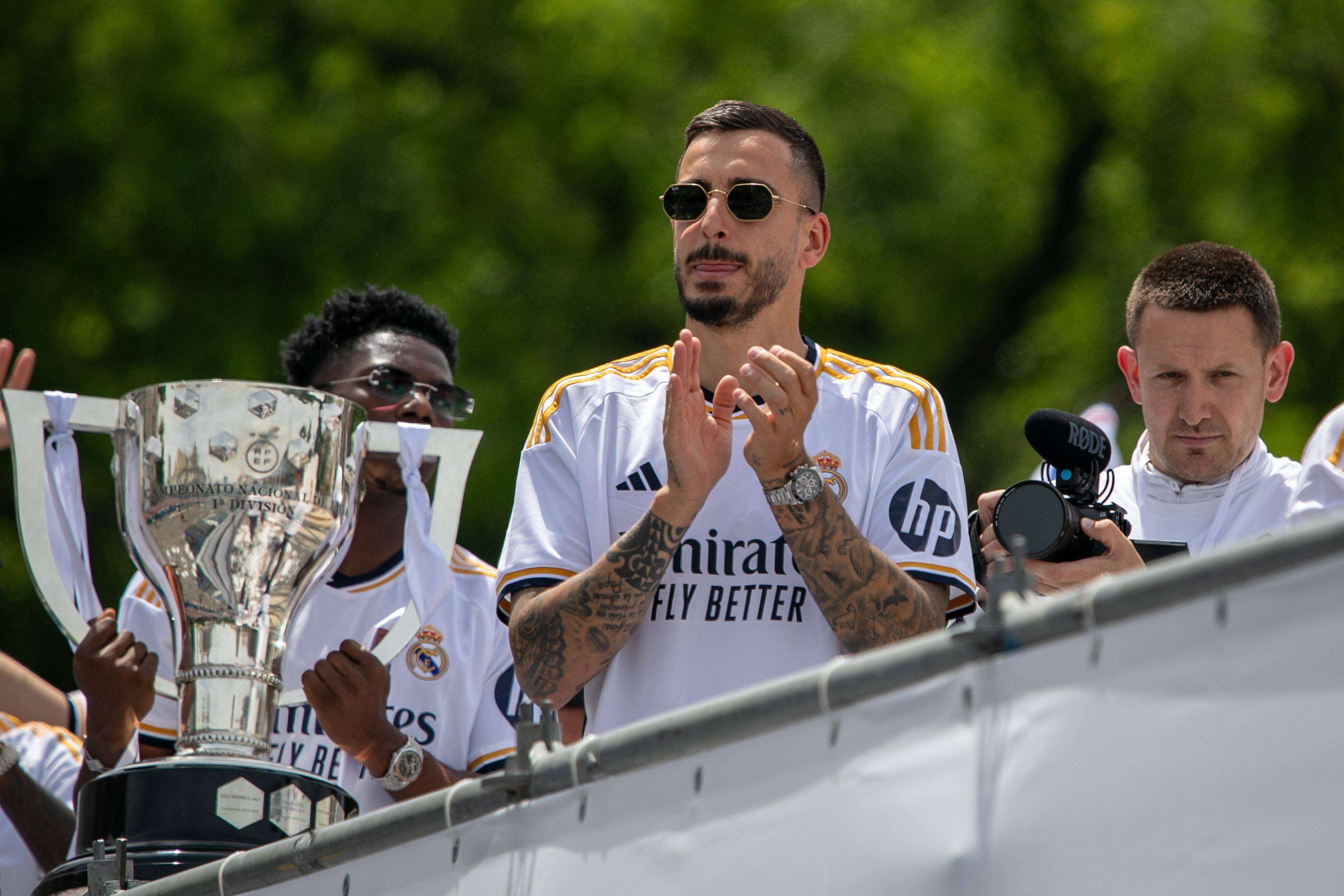  Joselu en la celebración de LaLiga EA Sports (Europa Press)