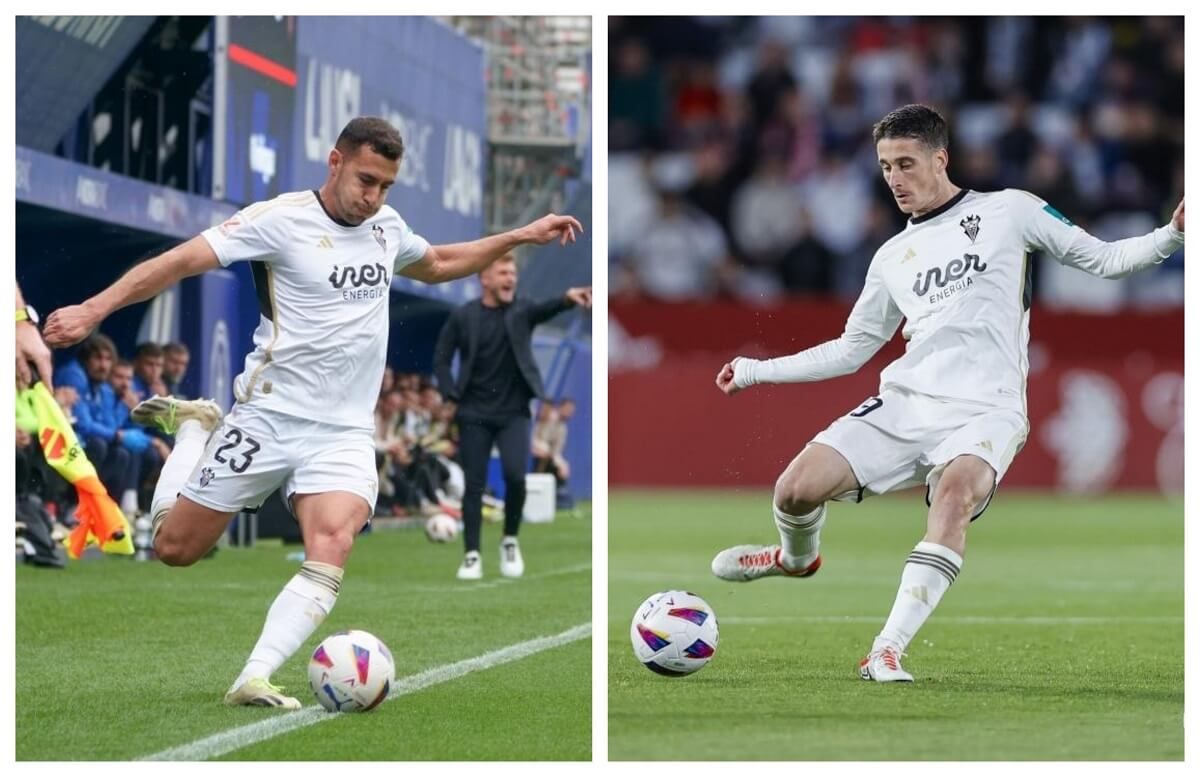 Álvaro Rodríguez y Lander Olaetxea, dos jugadores que interesan al Sporting (Foto: LALIGA).