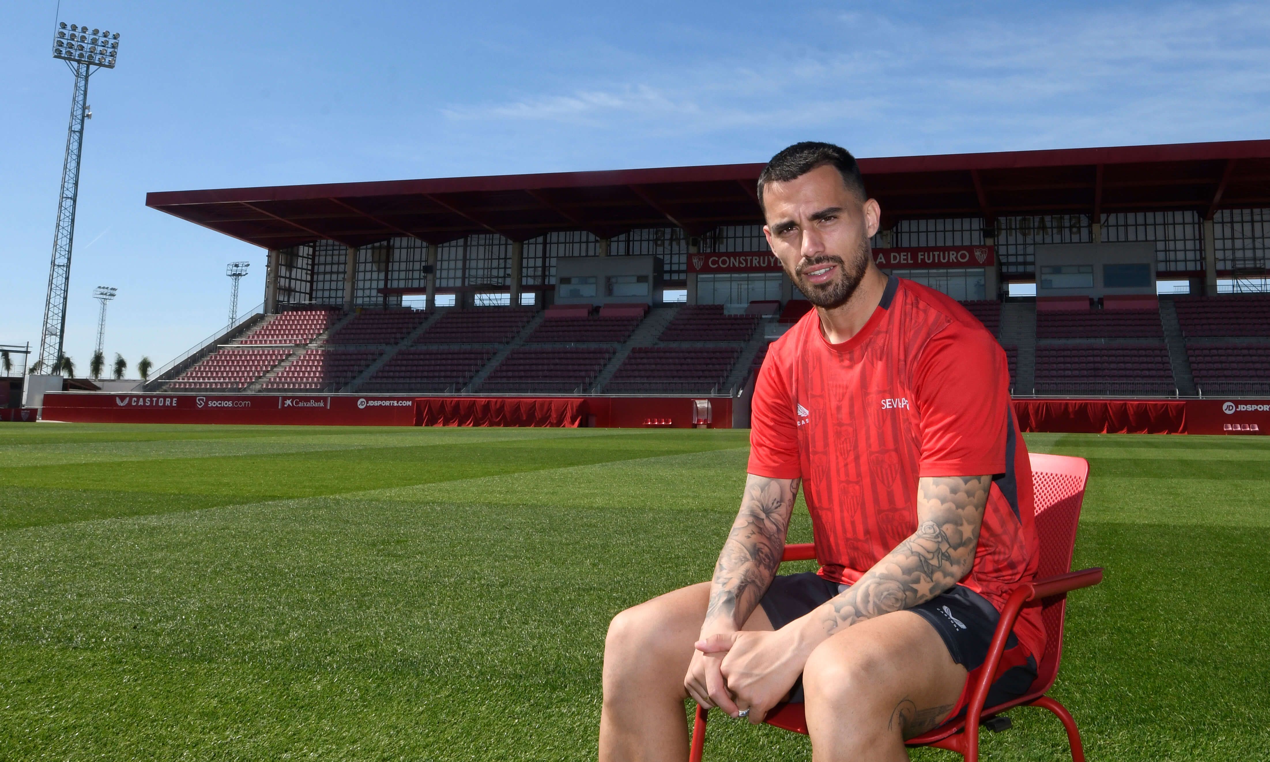  Suso, ante las cámaras de 'ElDesmarque'.