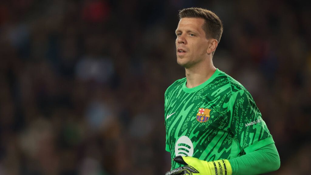 Szczesny en un partido con el Barça (Cordon Press)