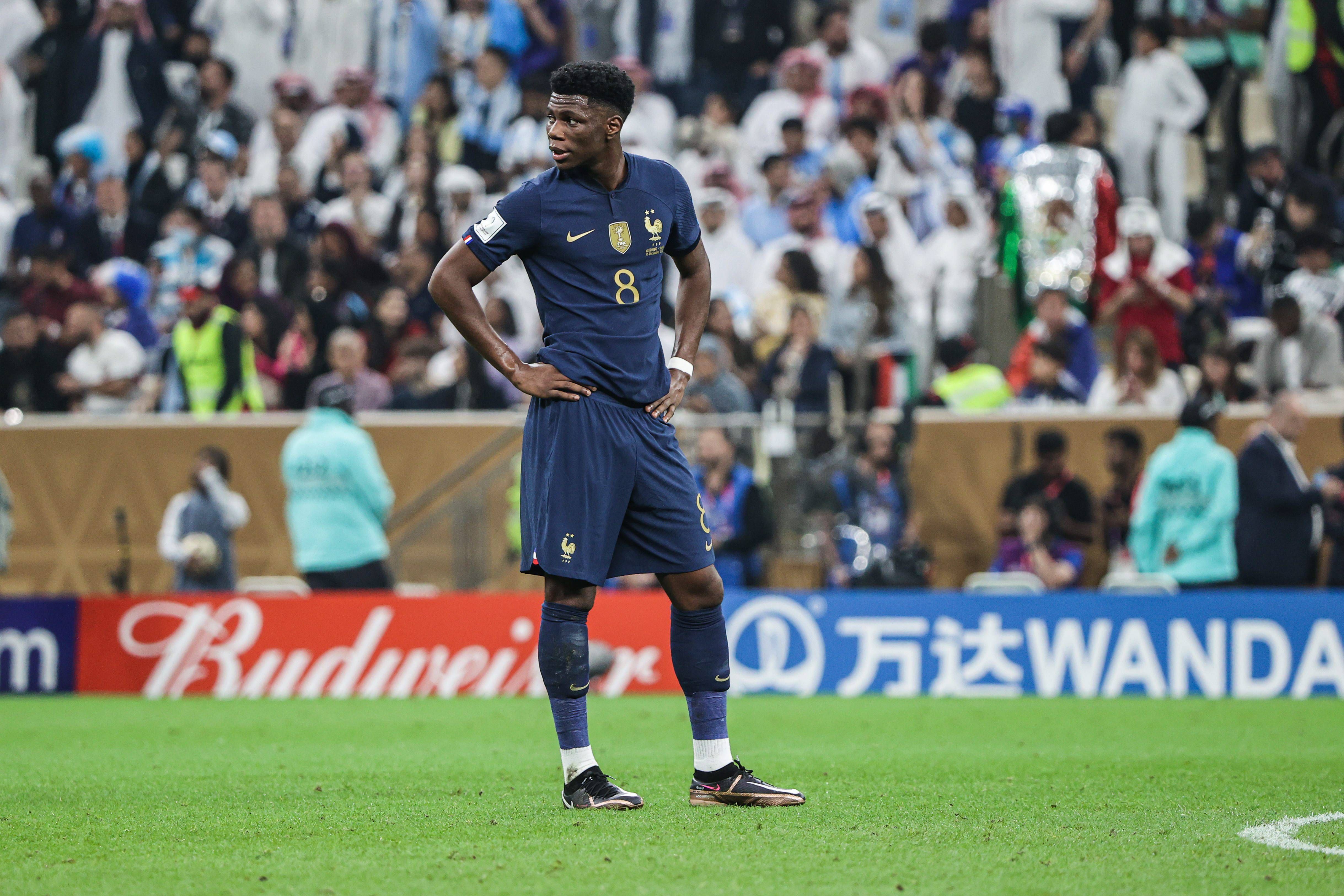  Tchouaméni en la final contra Argentina.