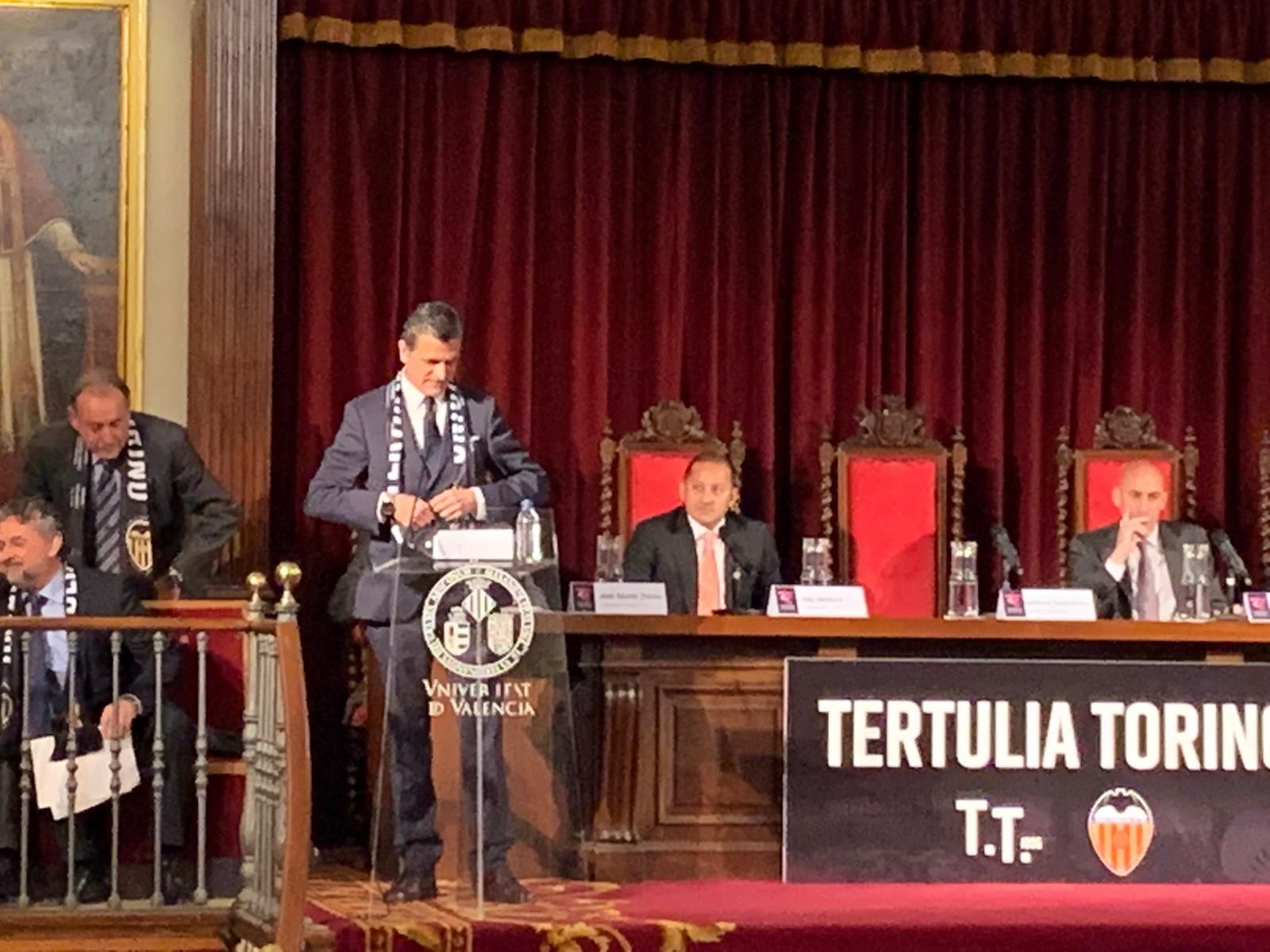 Tertulia Torino en la Universidad.