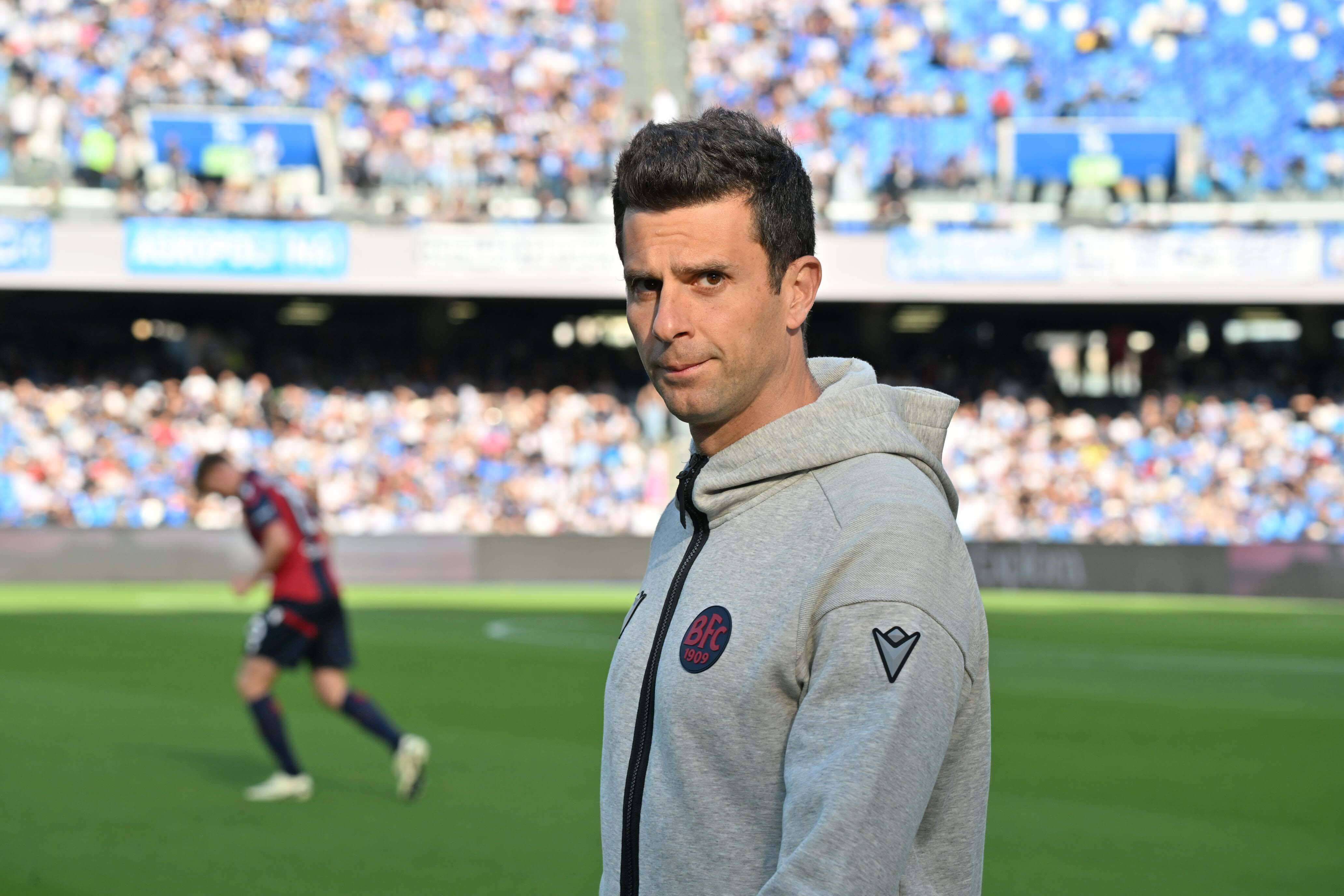 Thiago Motta, durante un partido del Bolonia.