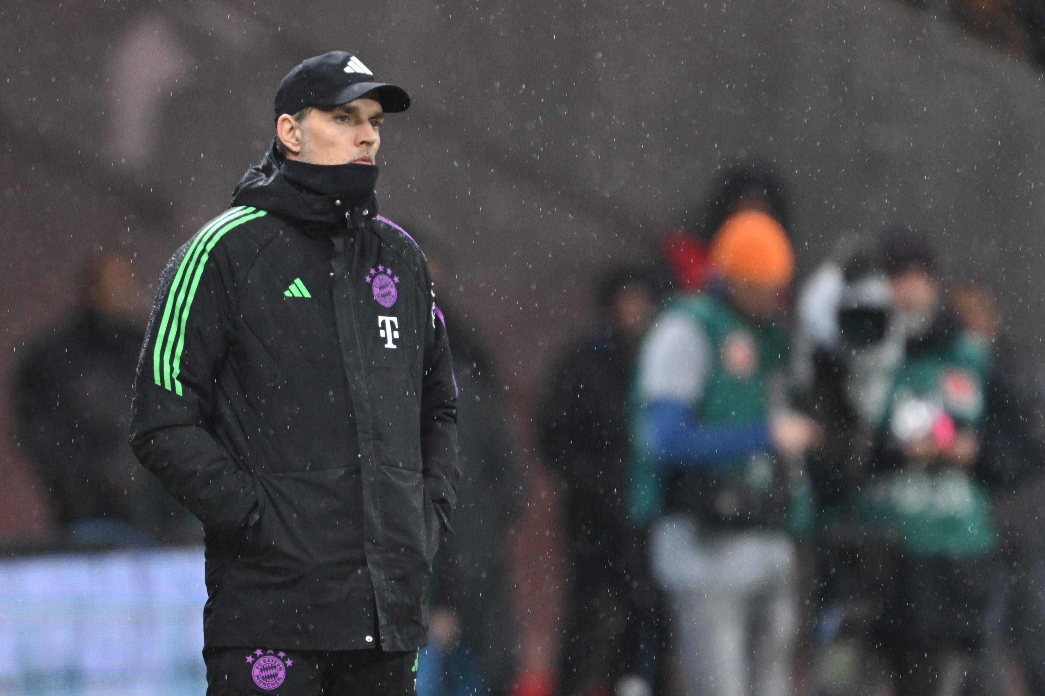 Thomas Tuchel, durante el Eintracht-Bayern.