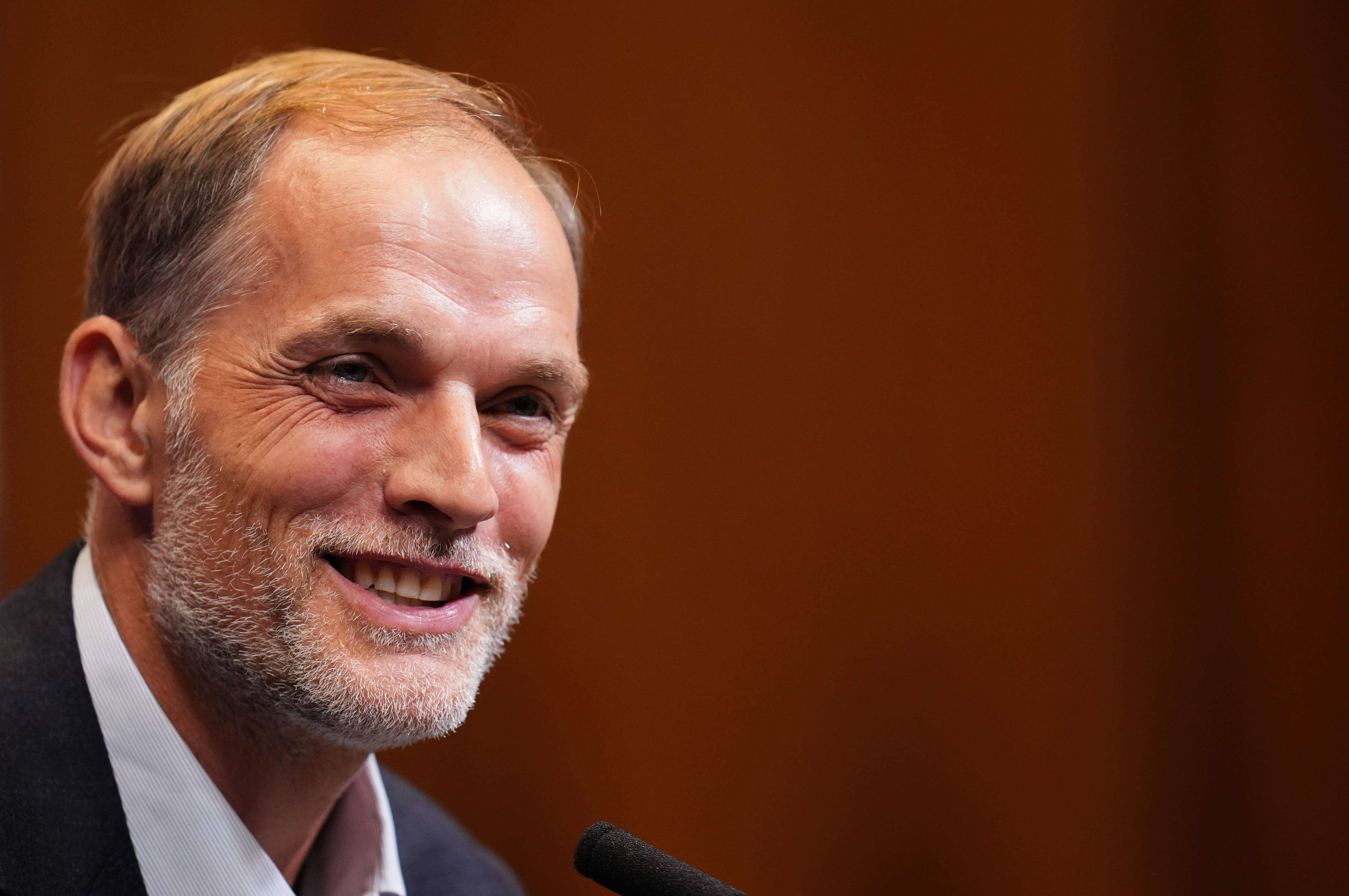 Thomas Tuchel, en su presentación como seleccionador de Inglaterra.