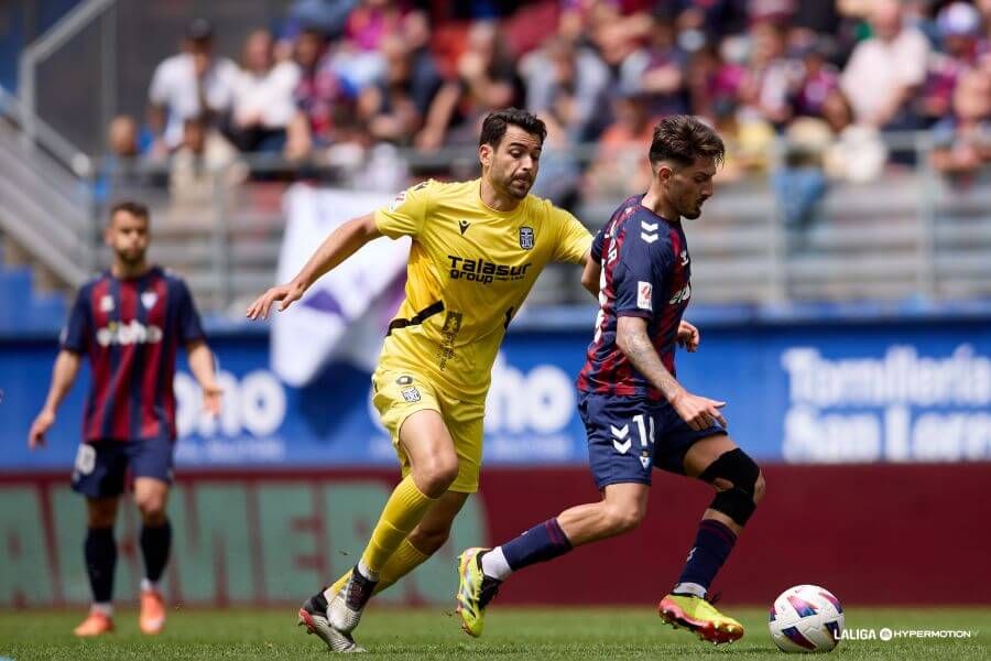 Unai Vencedor, durante un partido con el Eibar esta temporada.