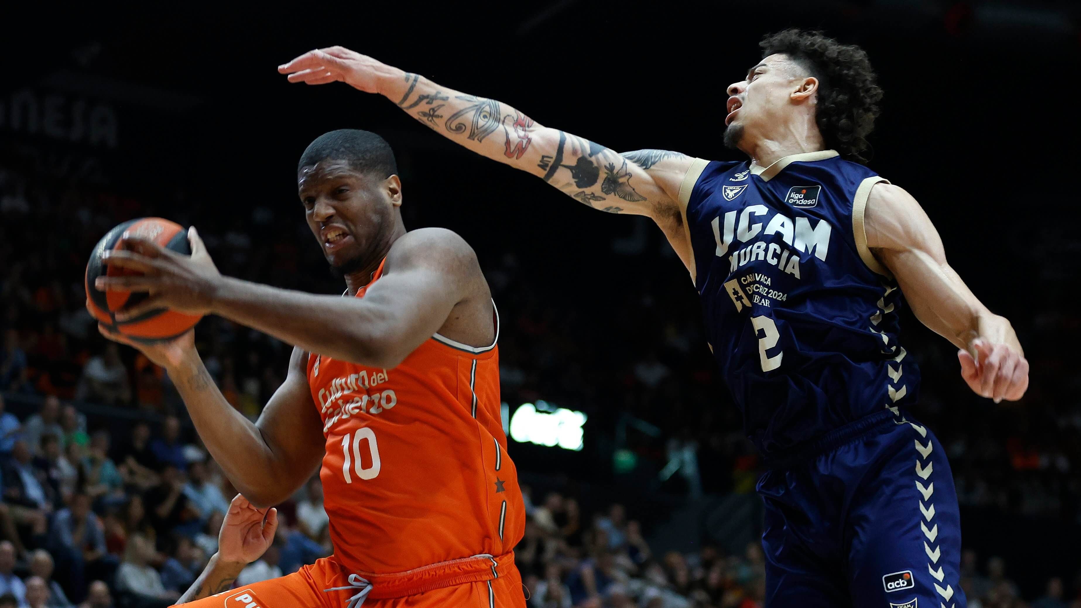  Valencia Basket cae ante UCAM Murcia.