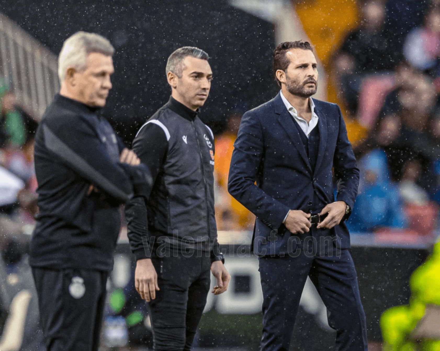  Rubén Baraja, en el Valencia CF - RCD Mallorca.
