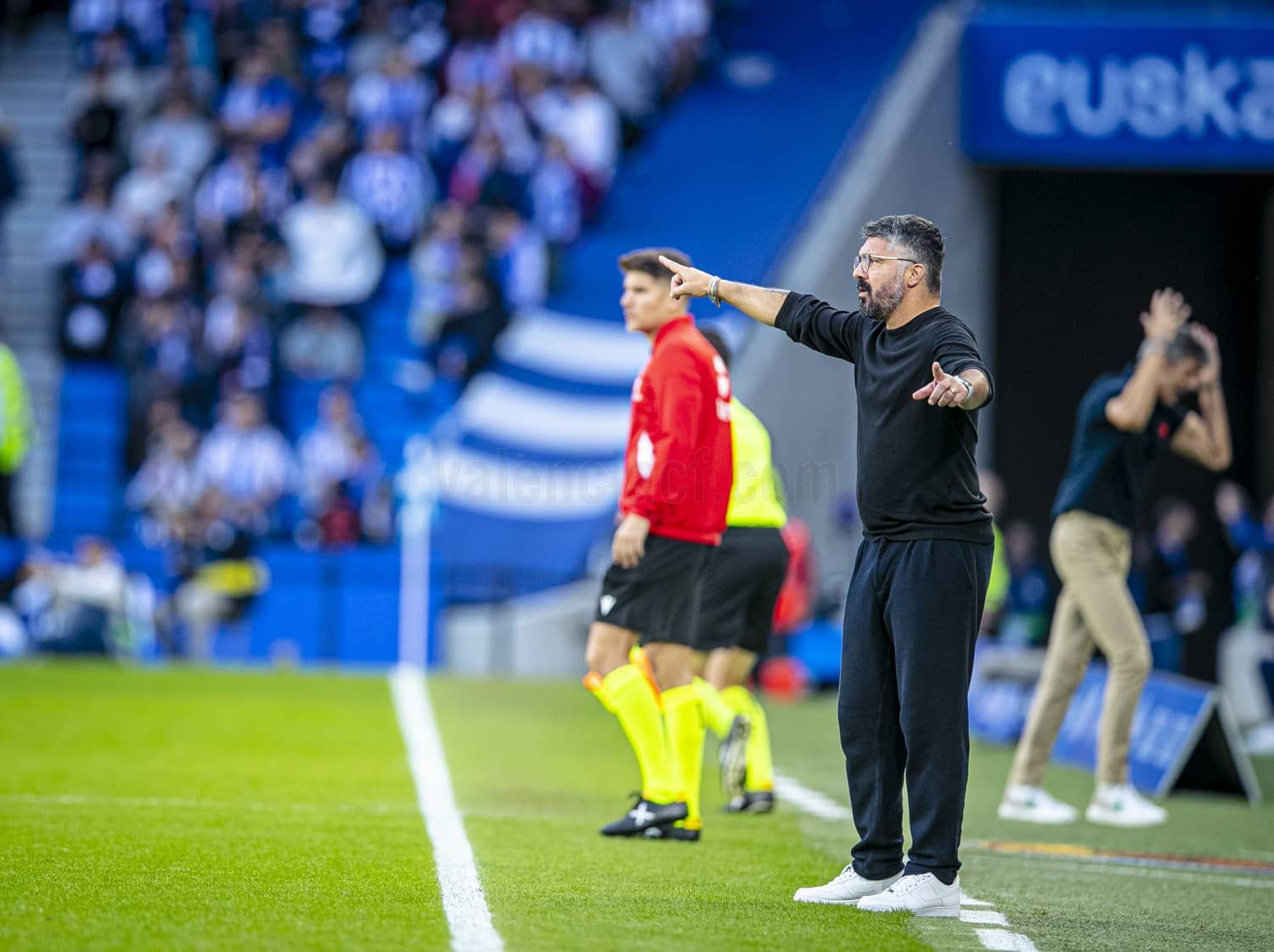 Gennaro Gattuso, en el Real Sociedad-Valencia