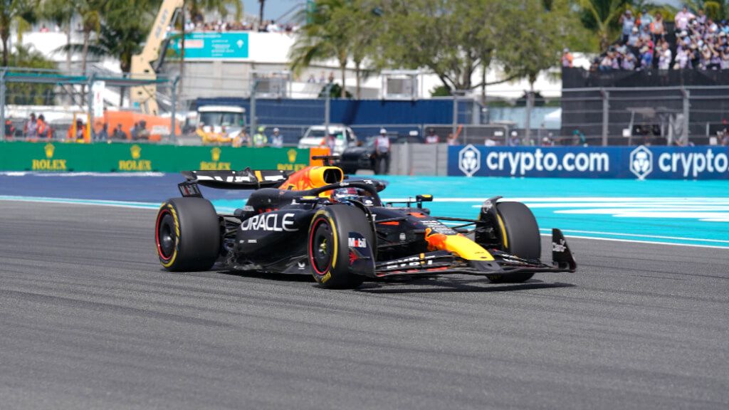  Max Verstappen, en el GP de Miami.