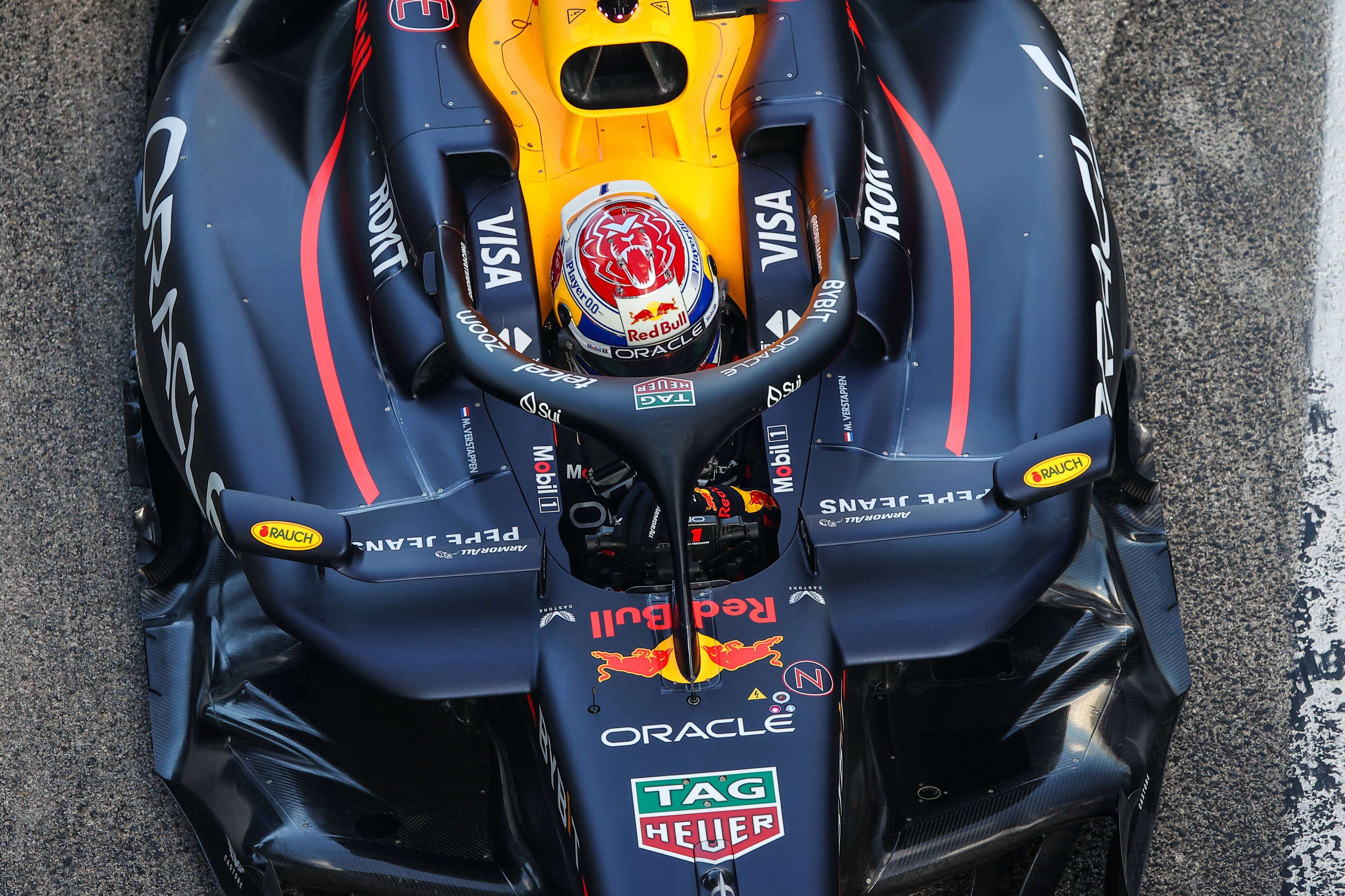 Max Verstappen en el GP de Imola.