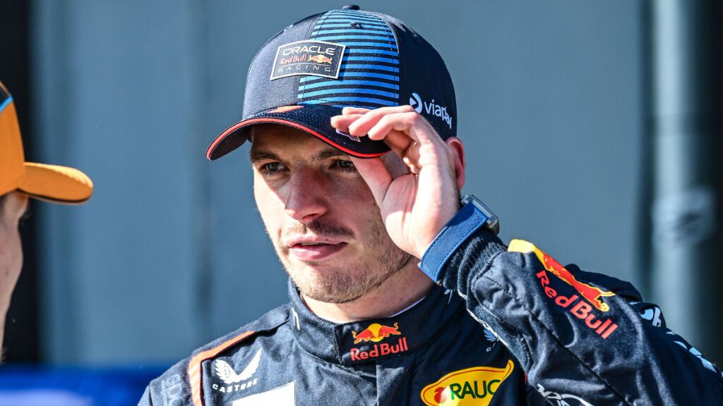  Max Verstappen, en el GP de Imola.