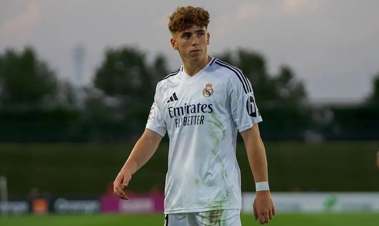  Víctor Muñoz, durante un partido con el Castilla.