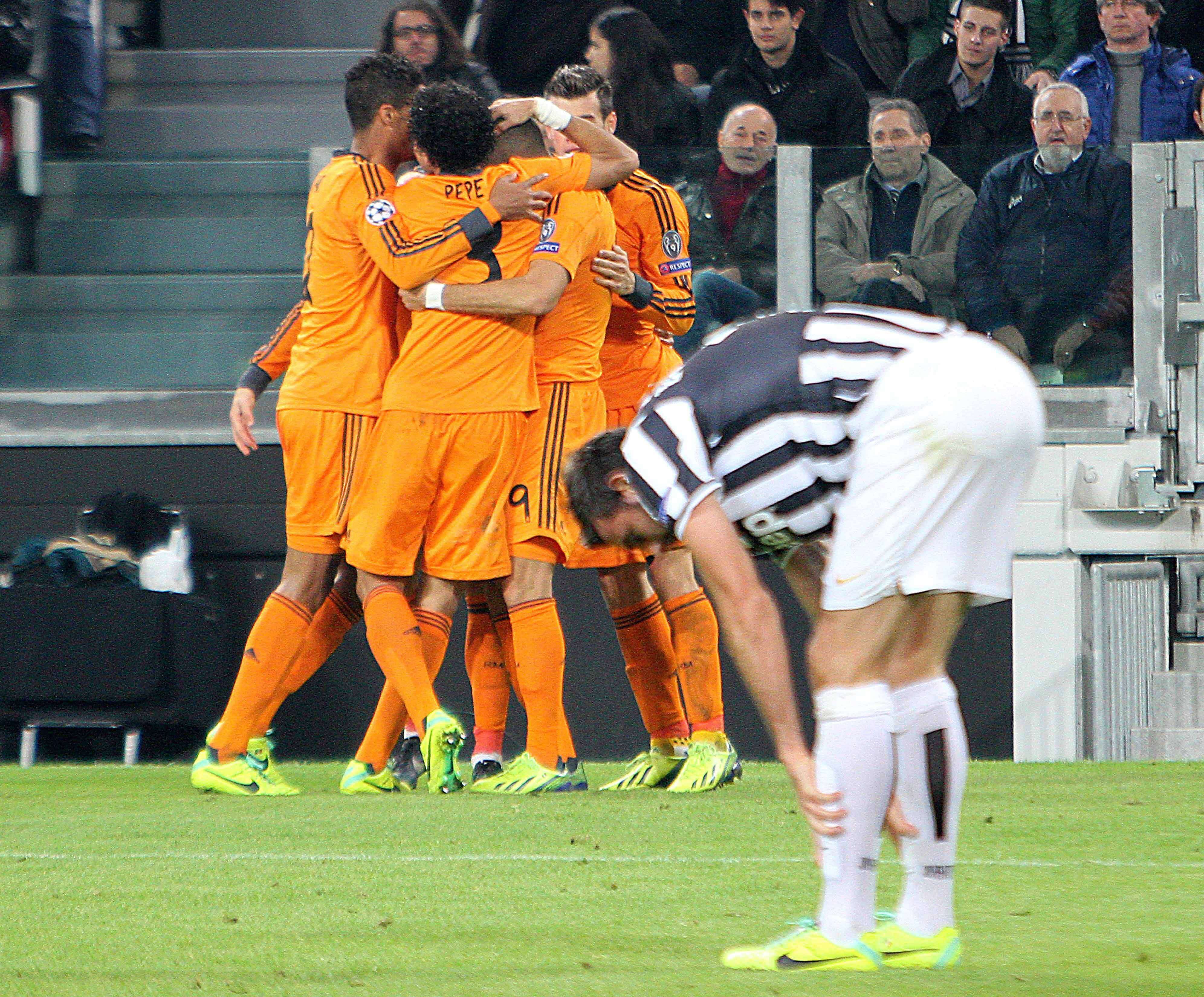 Visita del Real Madrid al Juventus Stadium en la temporada 2013/14