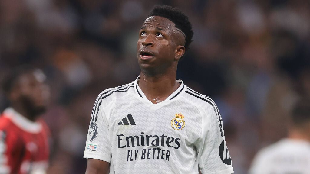  Vinicius, en un partido con el Real Madrid (Cordon Press)