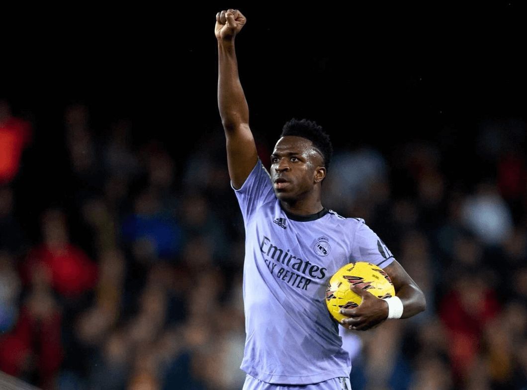 Vinicius, en Mestalla esta temporada.
