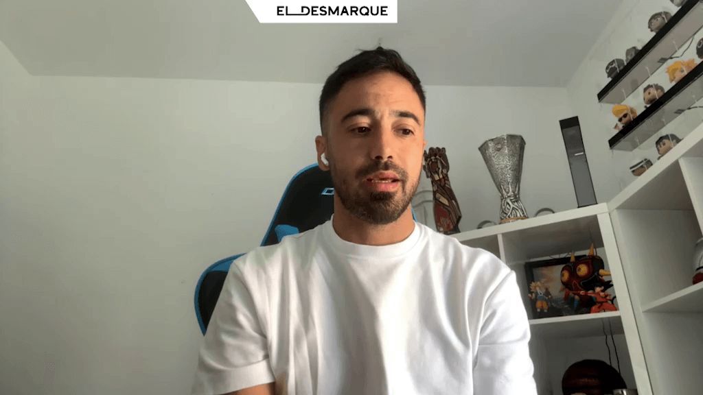  Jaume Costa, en el canal de Twitch de ElDesmarque
