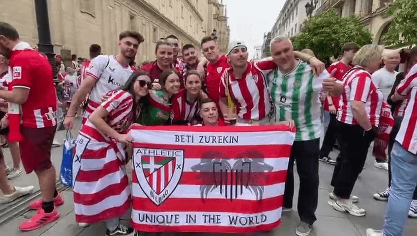  Luisma, el aficionado bético que es un athleticzale más.