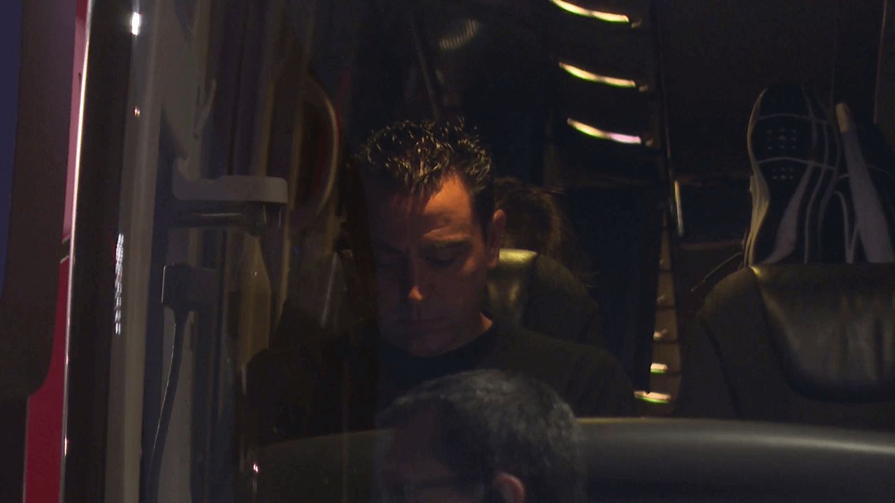 Cara seria de Xavi Hernández tras la derrota ante el Girona (ElDesmarque)