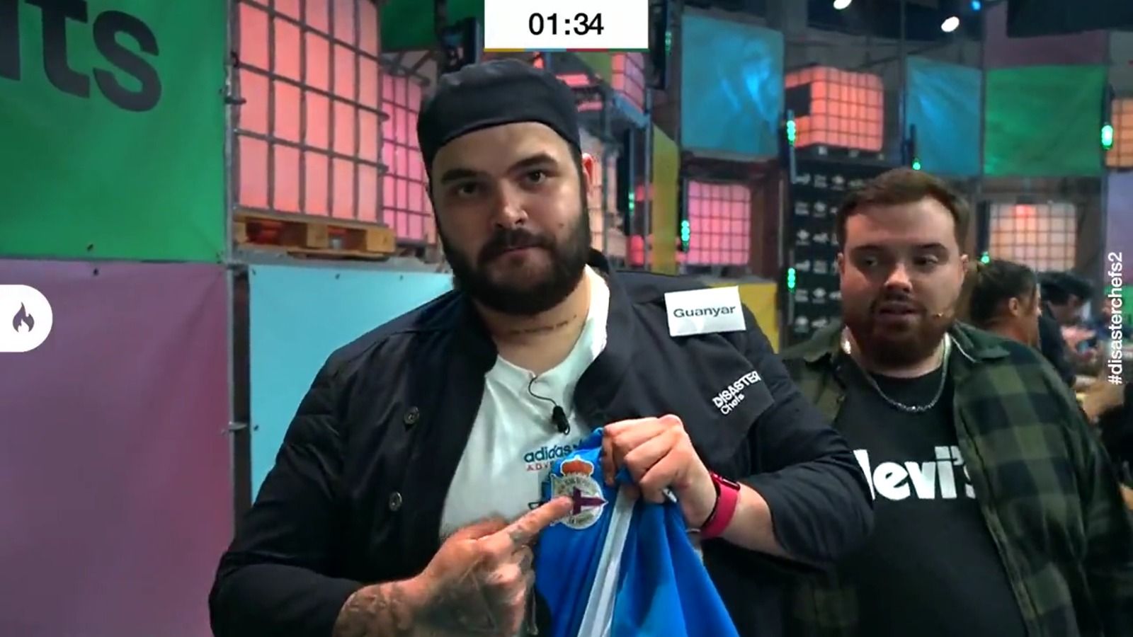  Ibai Llanos y Guanyar en Disaster Chef