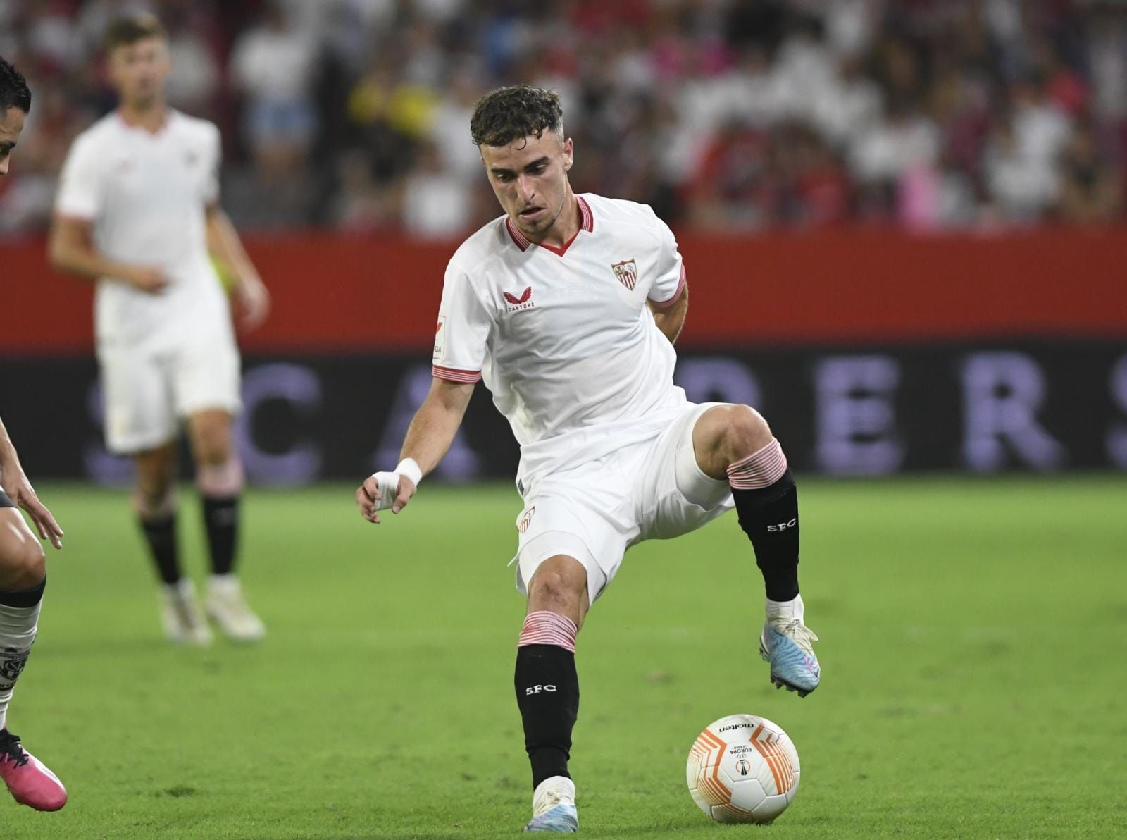  Pedrosa, ante Independiente.