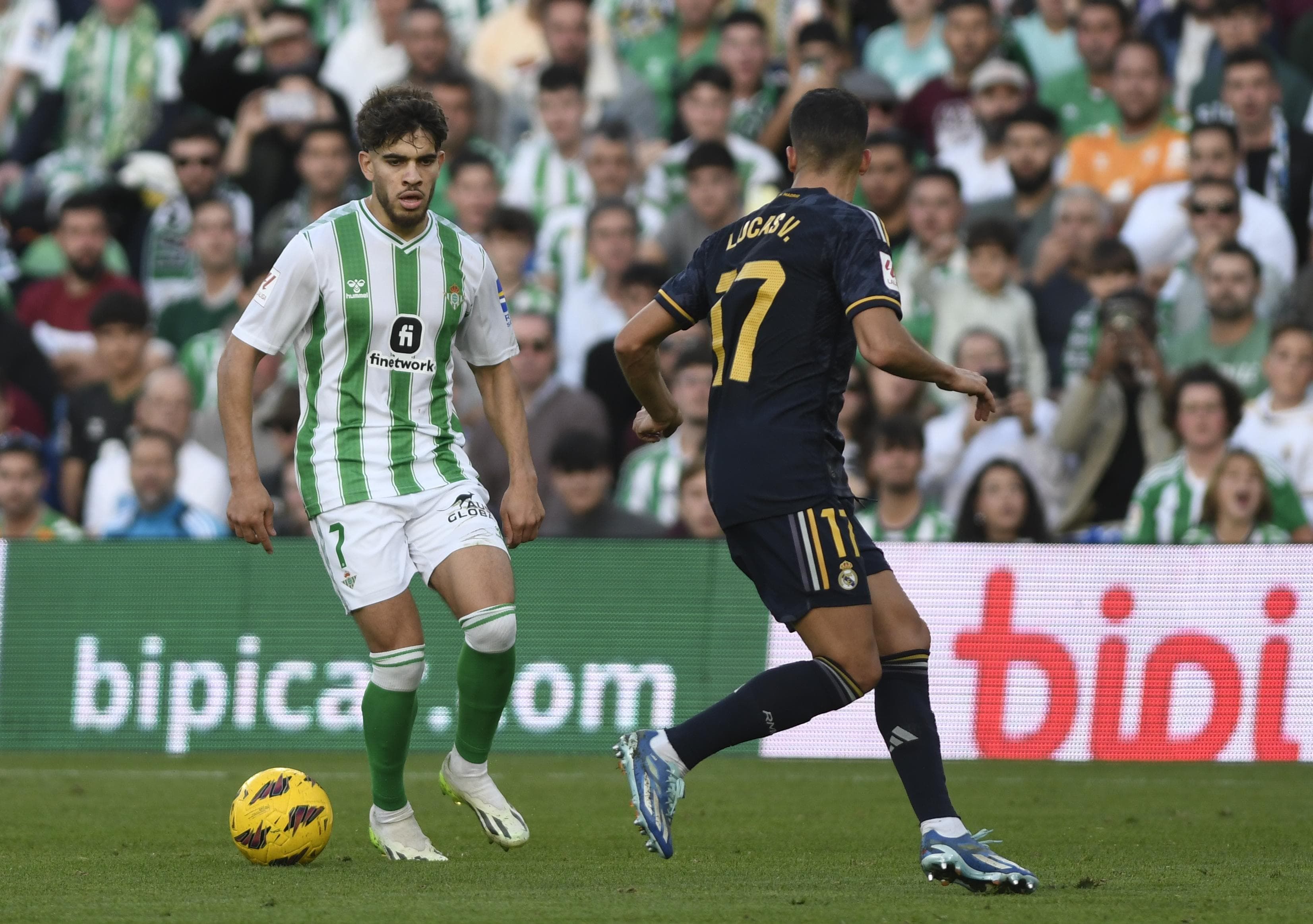  Abde, ante el Real Madrid.