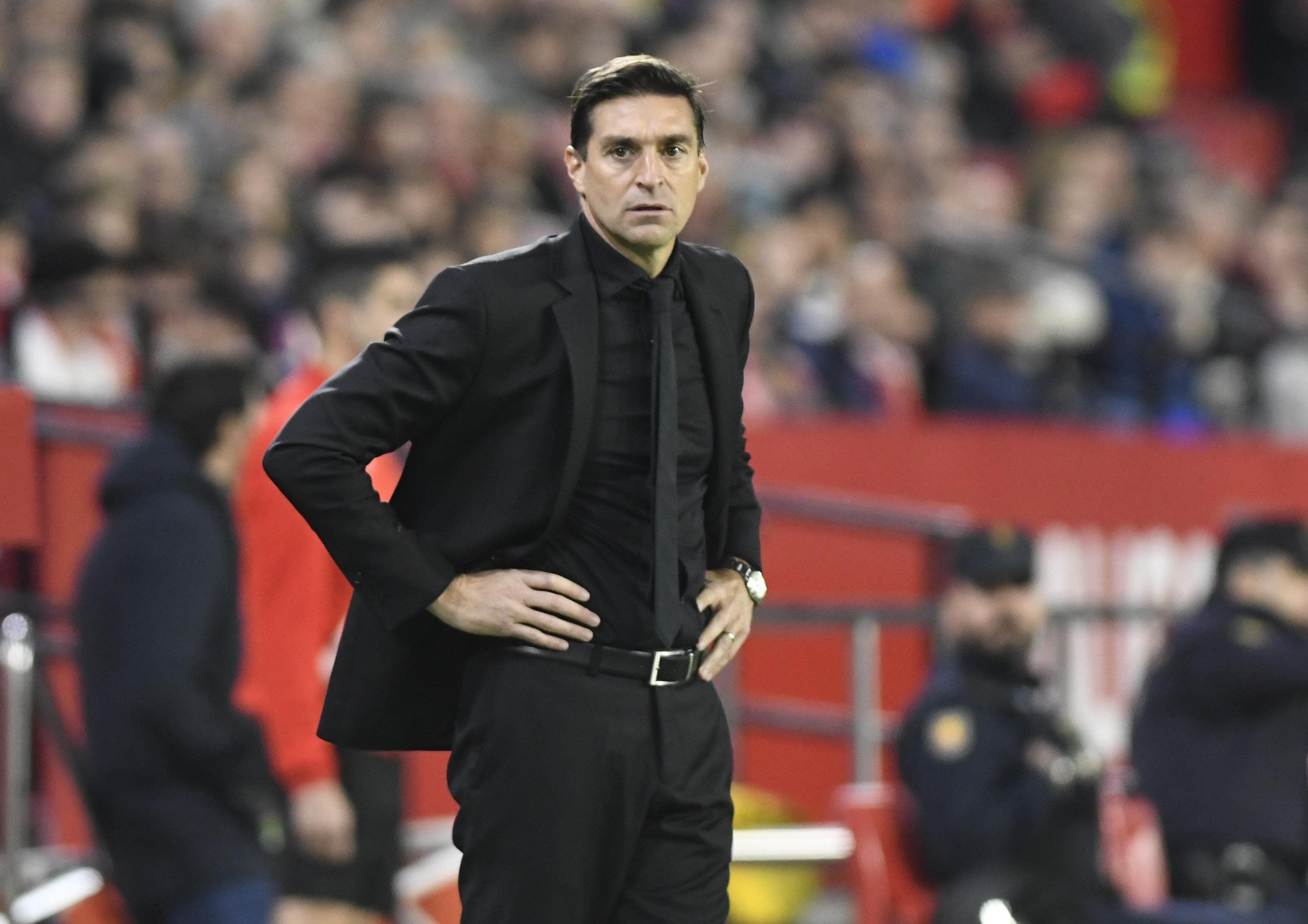 Diego Alonso, ante el Getafe (Foto: Kiko Hurtado).