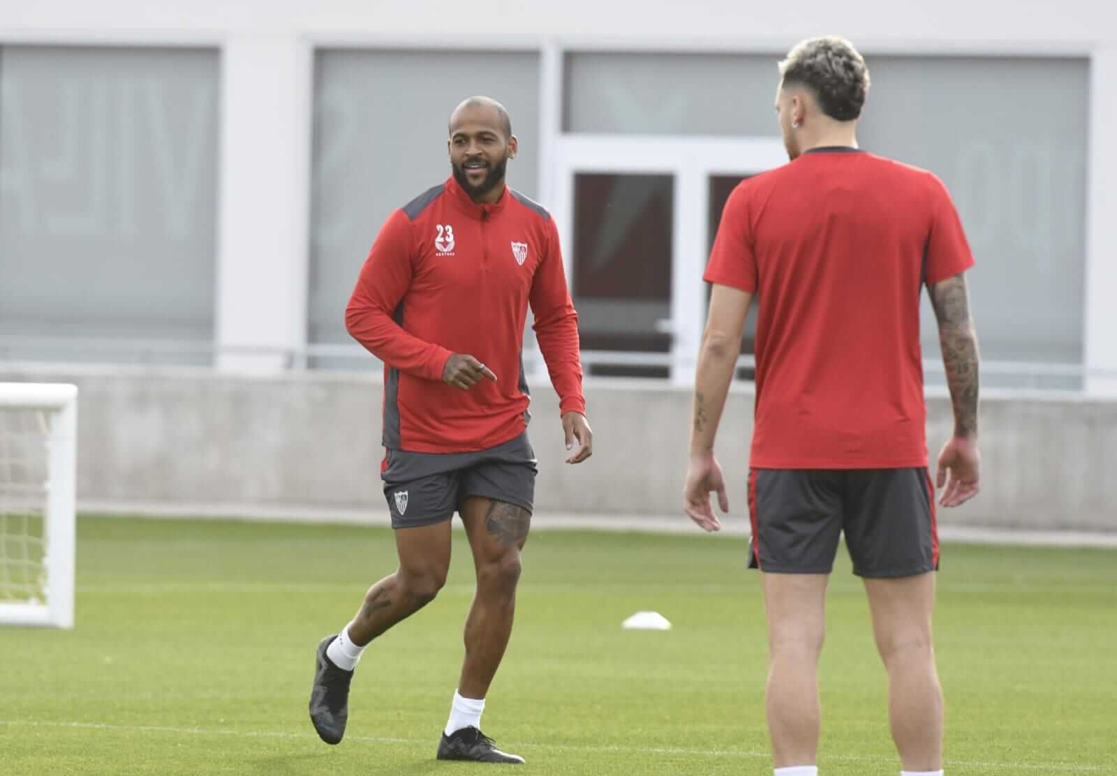  Marcao, en el entrenamiento