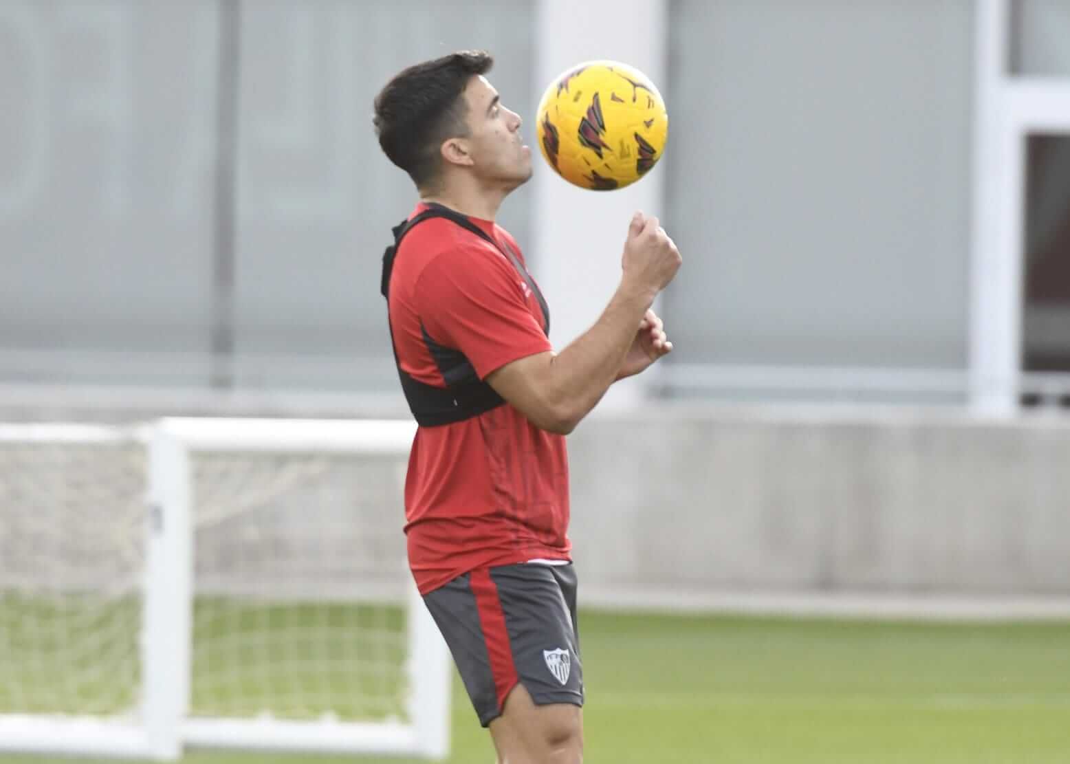  Acuña, en el entrenamiento