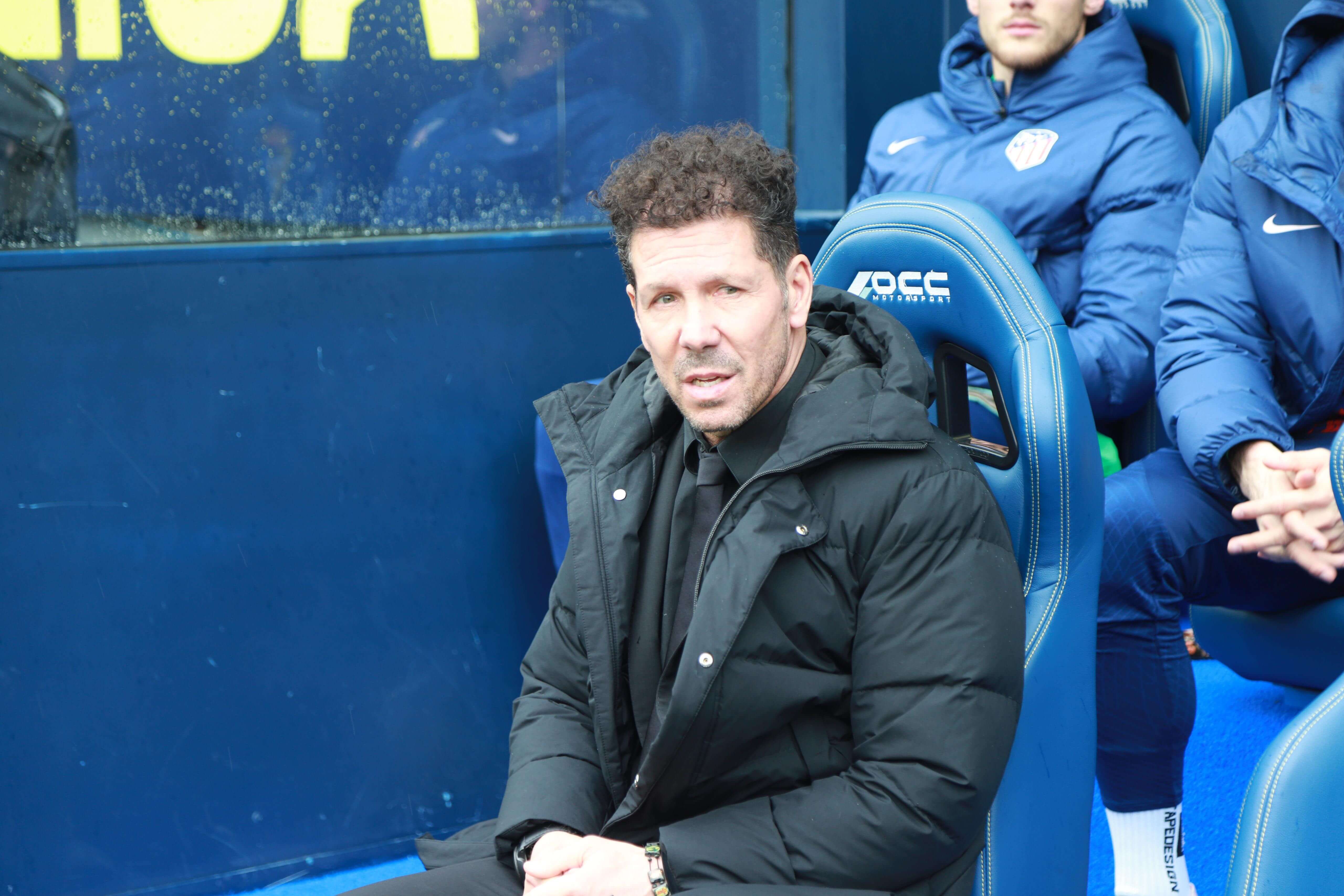  Diego Pablo Simeone ante el Cádiz.