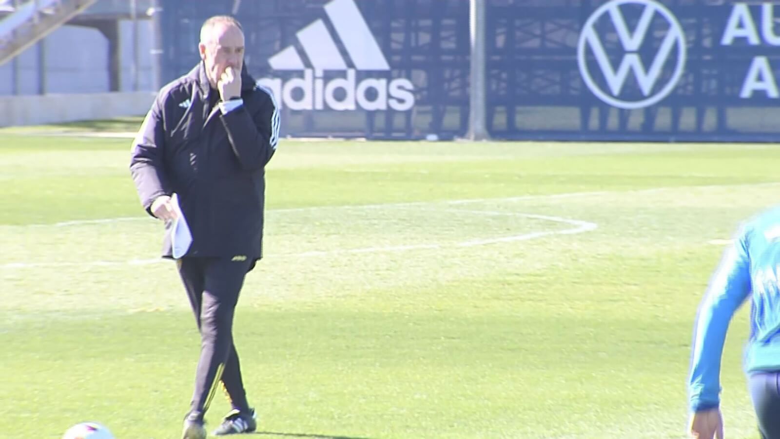 Víctor Fernández, en su nueva etapa como entrenador del Real Zaragoza.