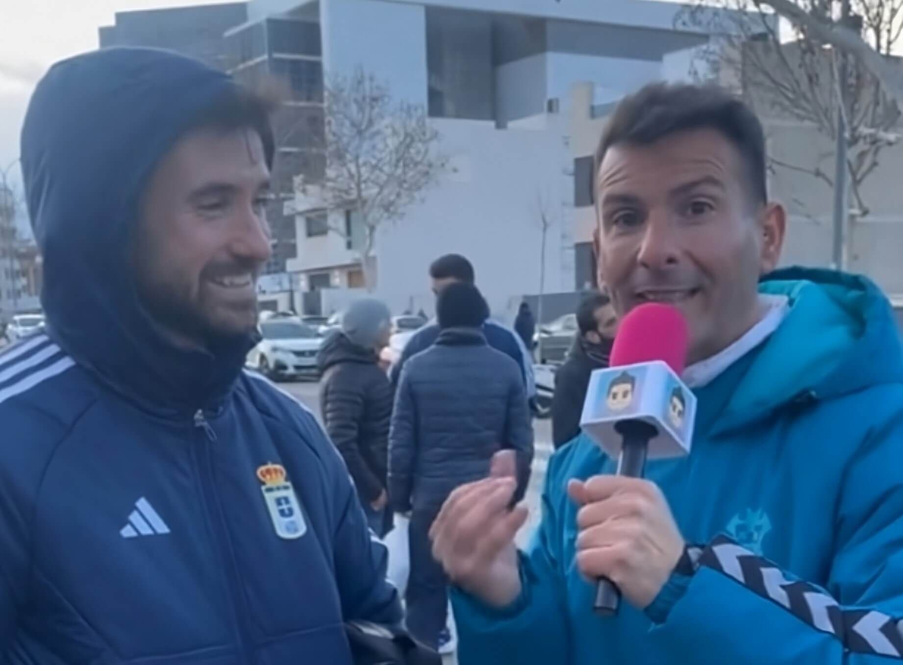  Sebas Moyano, con Isidoro Baides, 'el cuñado de Tiktok'.