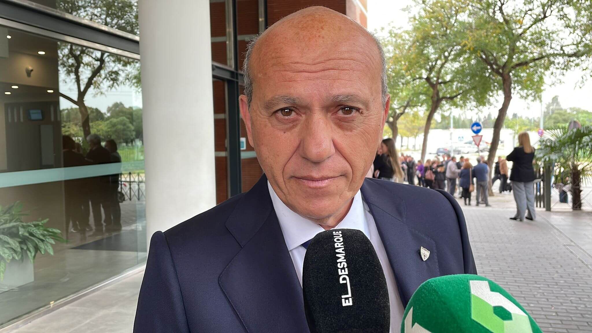  José María del Nido Benavente atienda a ElDesmarque.