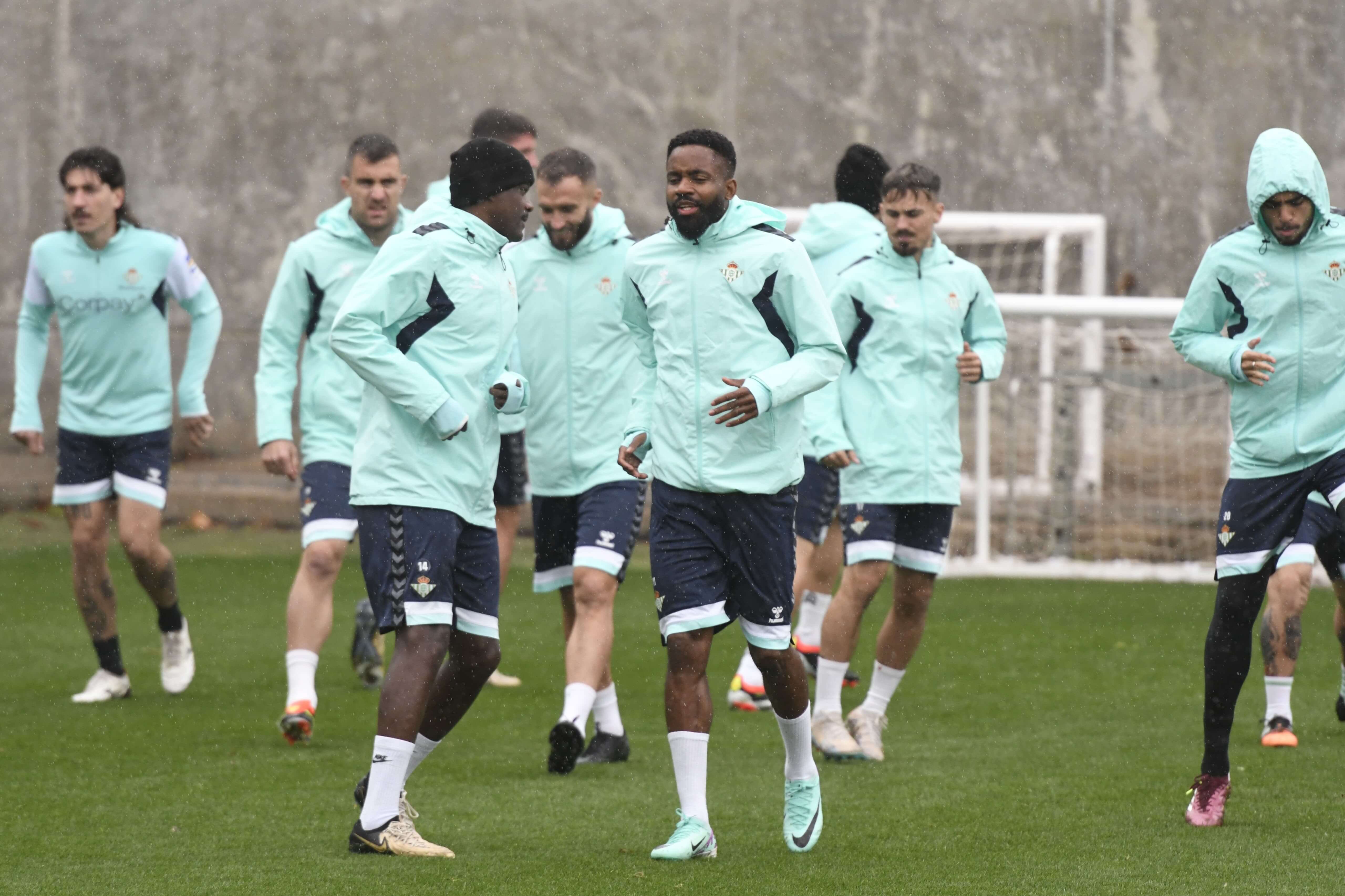  Bakambu, en el entrenamiento