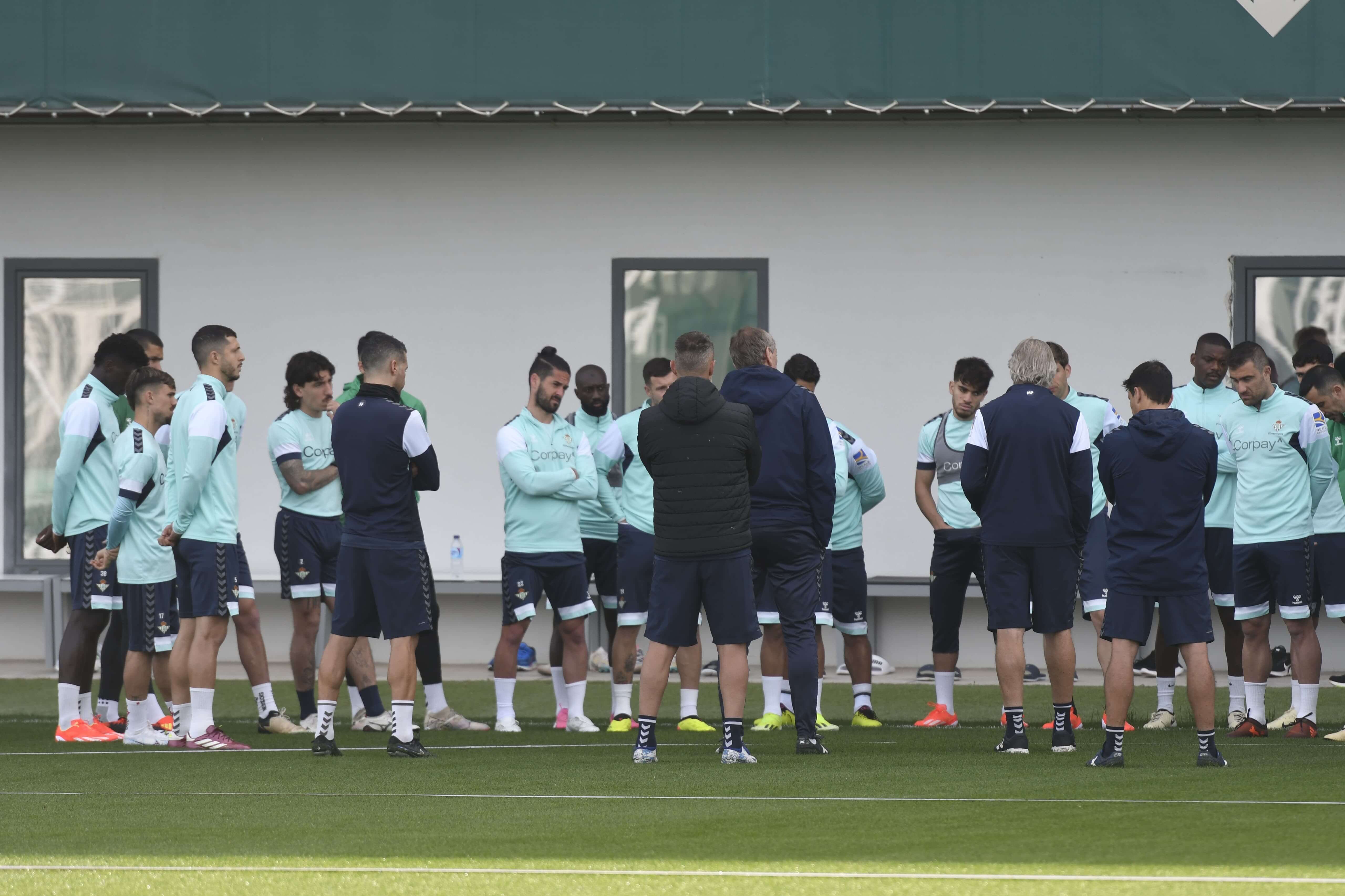  La charla de Pellegrini a la plantilla.
